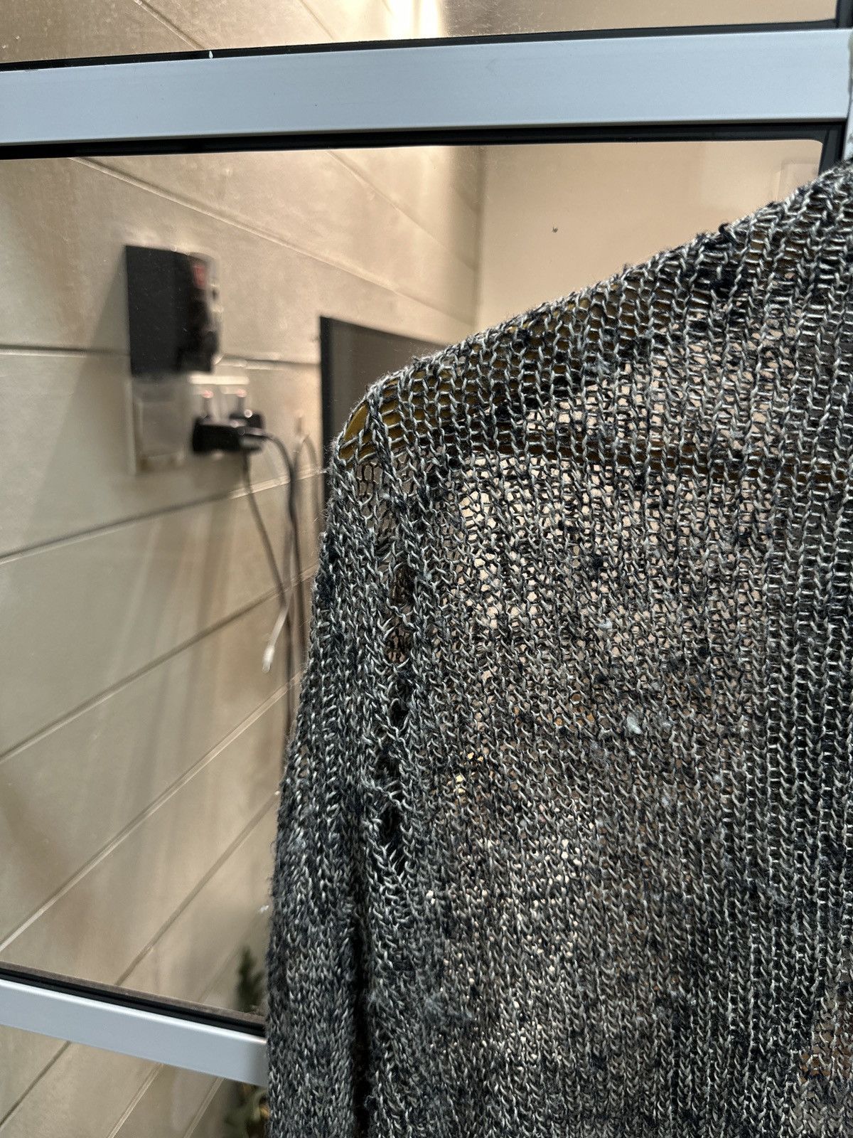 Issey Miyake Plantation By Issey Miyake Fishnet Cardigan (Hemp) Size US M / EU 48-50 / 2 - 14 Thumbnail