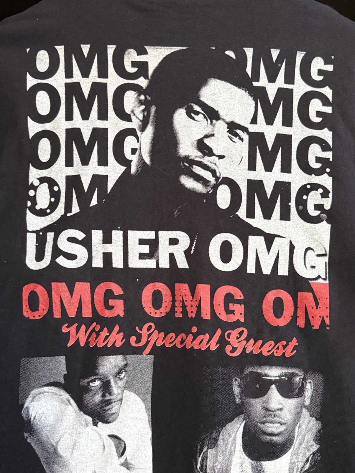Rap Tees Vintage Y2K Ushers Omg Tour Akon Rapper Hip hop Faded Tee Size US XL / EU 56 / 4 - 8 Thumbnail
