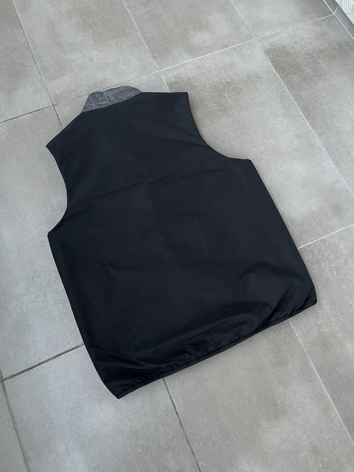 Nemen !DS! SS23 Nemen Chest Pocket 3D Knitted Black Vest Size US M / EU 48-50 / 2 - 17 Thumbnail