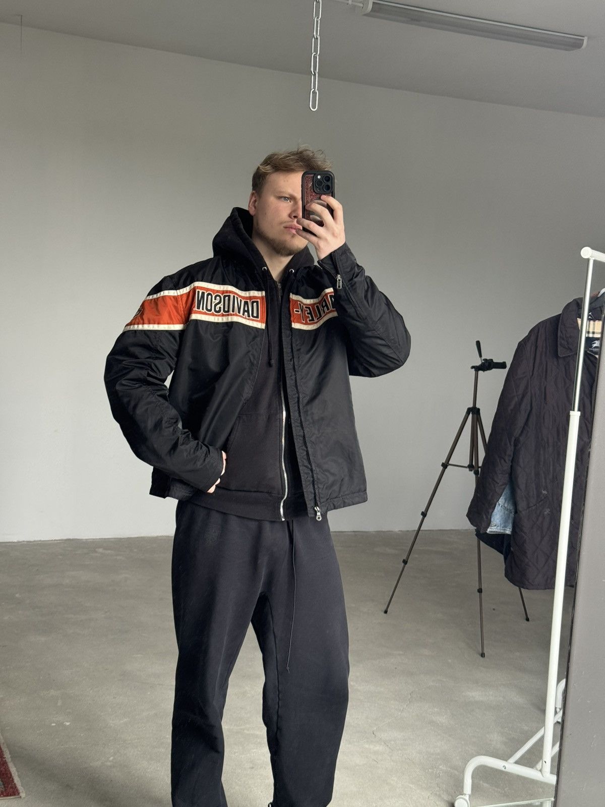 Harley Davidson × Vintage Vintage Harley Davidson Moto Jacket Size US L / EU 52-54 / 3 - 10 Thumbnail