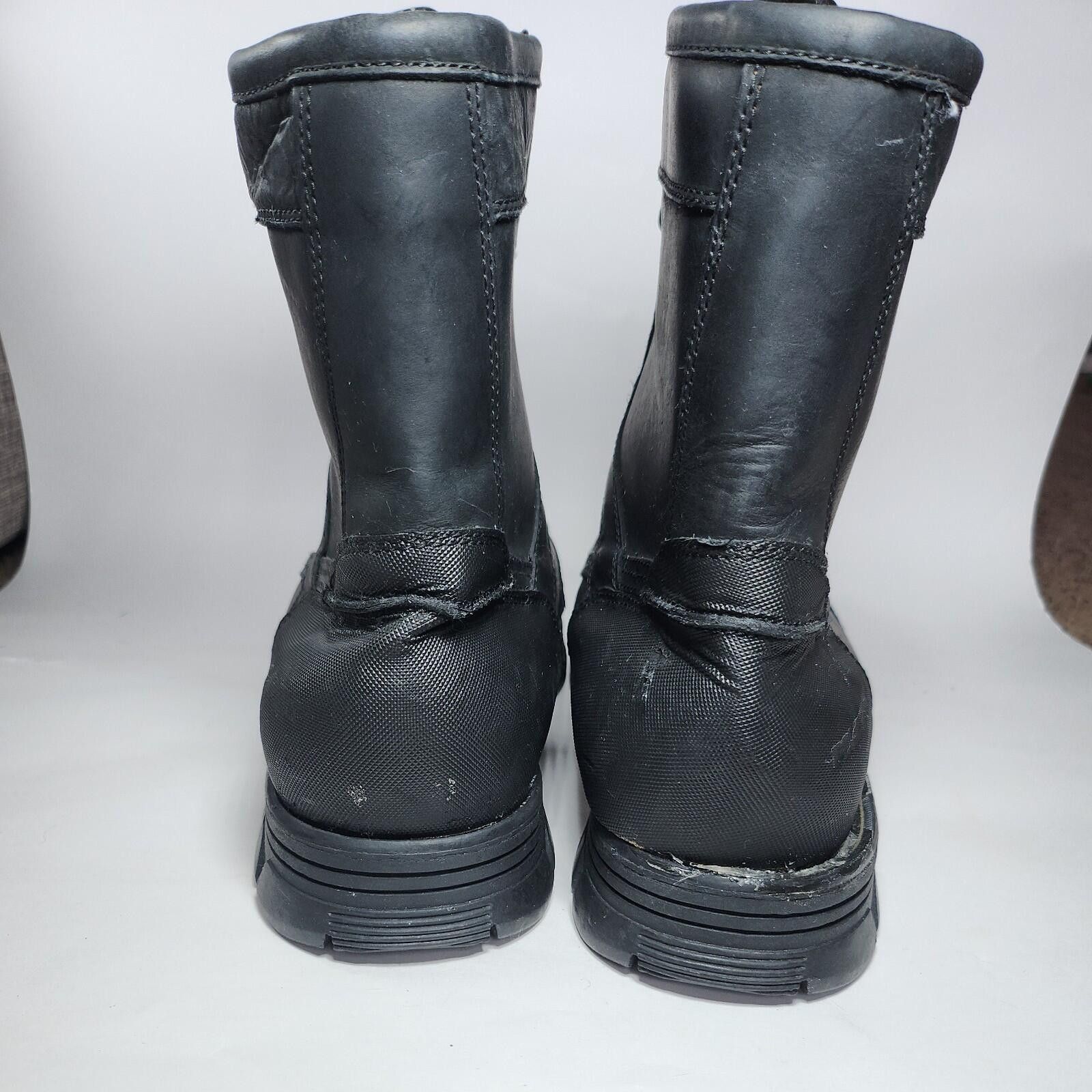 Polo Ralph Lauren VTG Polo Sport Ralph Lauren Black Leather Boots Sz 13D Size US 7.5 / IT 37.5 - 3 Thumbnail