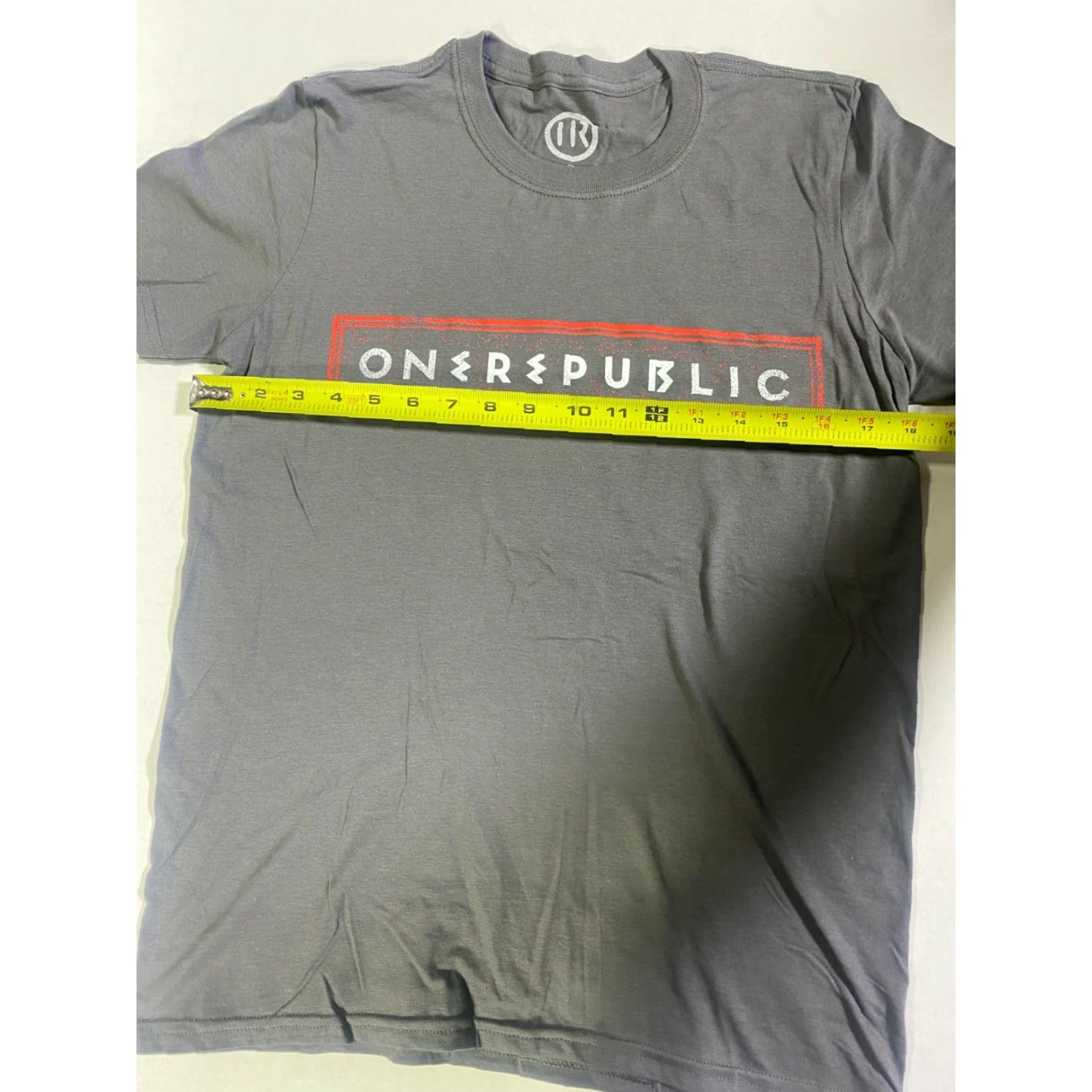 New Republic VINTAGE ONEREPUBLIC Canada Tour 2015 Grey Long Sleeve T-Shirt Official Merchandise Size S Unisex Adults Band Music Mens Size US S / EU 44-46 / 1 - 4 Thumbnail