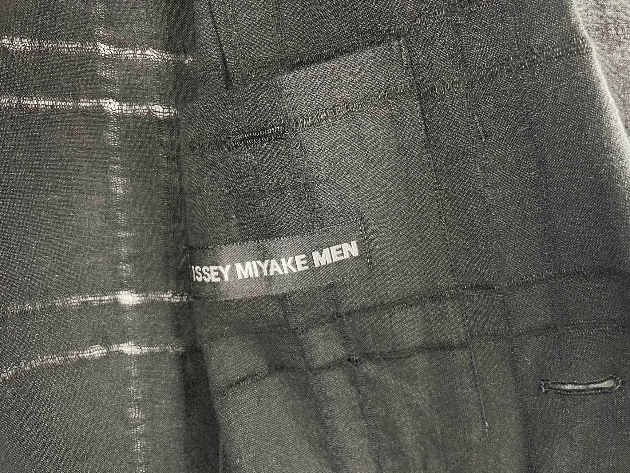 Issey Miyake Issey Miyake 03634 Main Line Check Blazer Size US XL / EU 56 / 4 - 5 Thumbnail