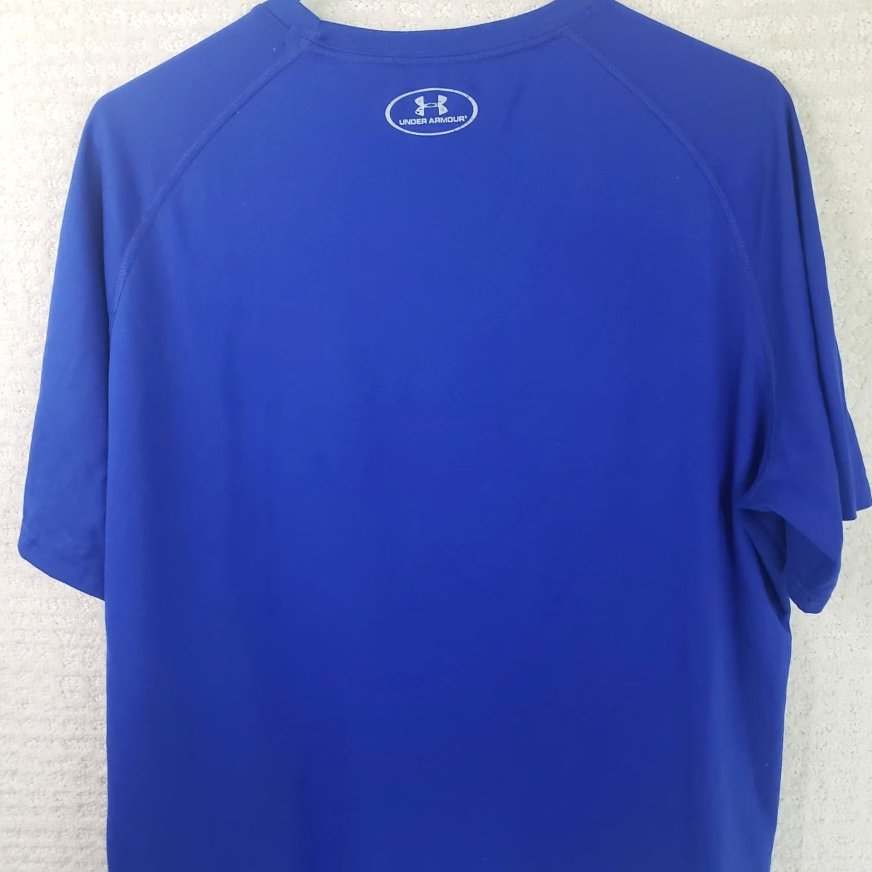Under Armour Under Armour T-Shirt Men's L Blue Loose Heatgear Stay Army Strong SS Quick Dry Size US L / EU 52-54 / 3 - 7 Thumbnail