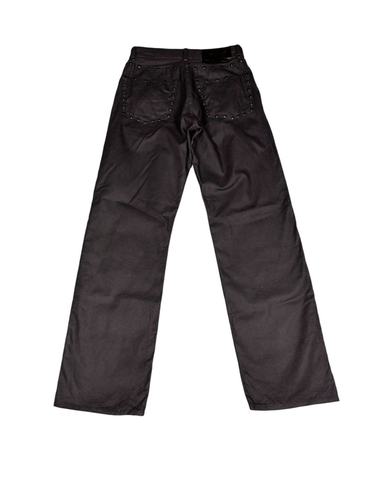 Designer × Japanese Brand × Yoshiyuki Konishi Yoshiyuki Konishi Stud Wax Pants. S0374 Size US 27 - 2 Thumbnail