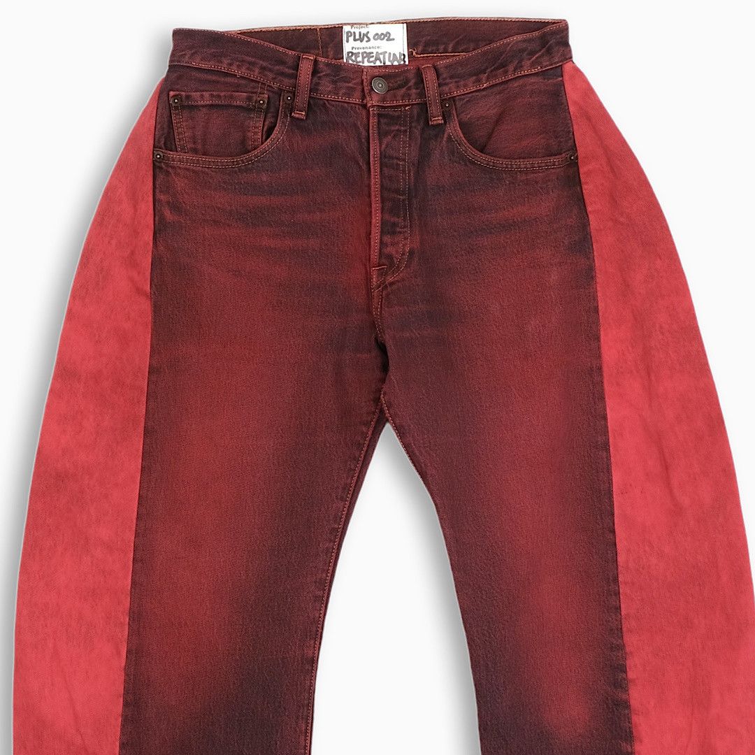 Japanese Brand × Levi's × Vintage REPEAT PLUS 002 Dirty Red 28 size (RP002R2802) Size 28" / US 6 / IT 42 - 3 Thumbnail