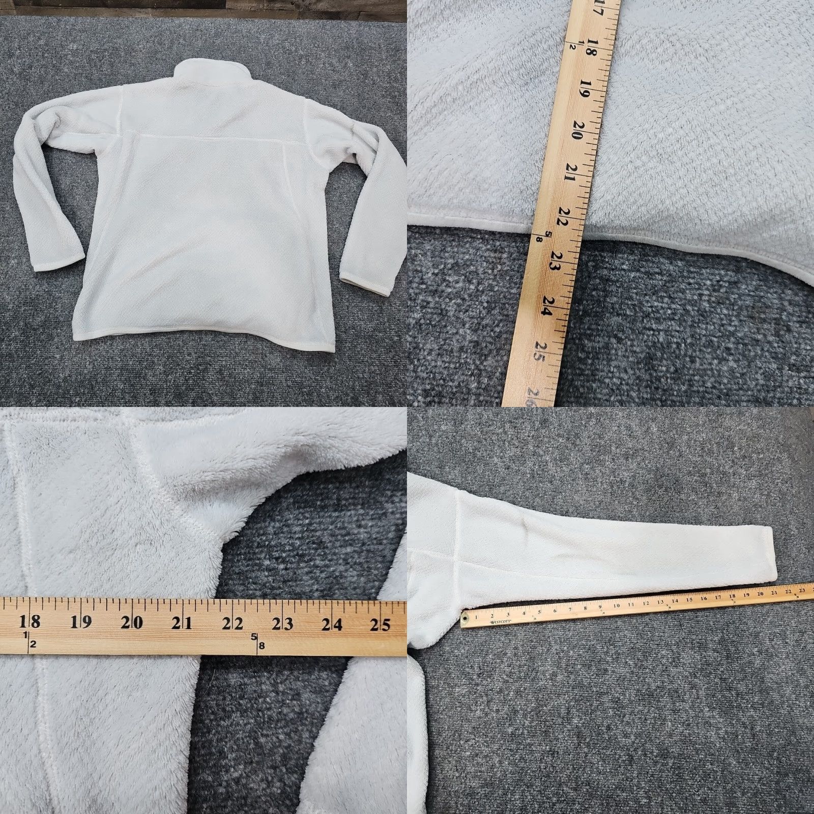 Patagonia Patagonia Sweater Women L Lite Blue Re-Tool Fleece 1/4 Snap Pullover Top Size L / US 10 / IT 46 - 8 Thumbnail