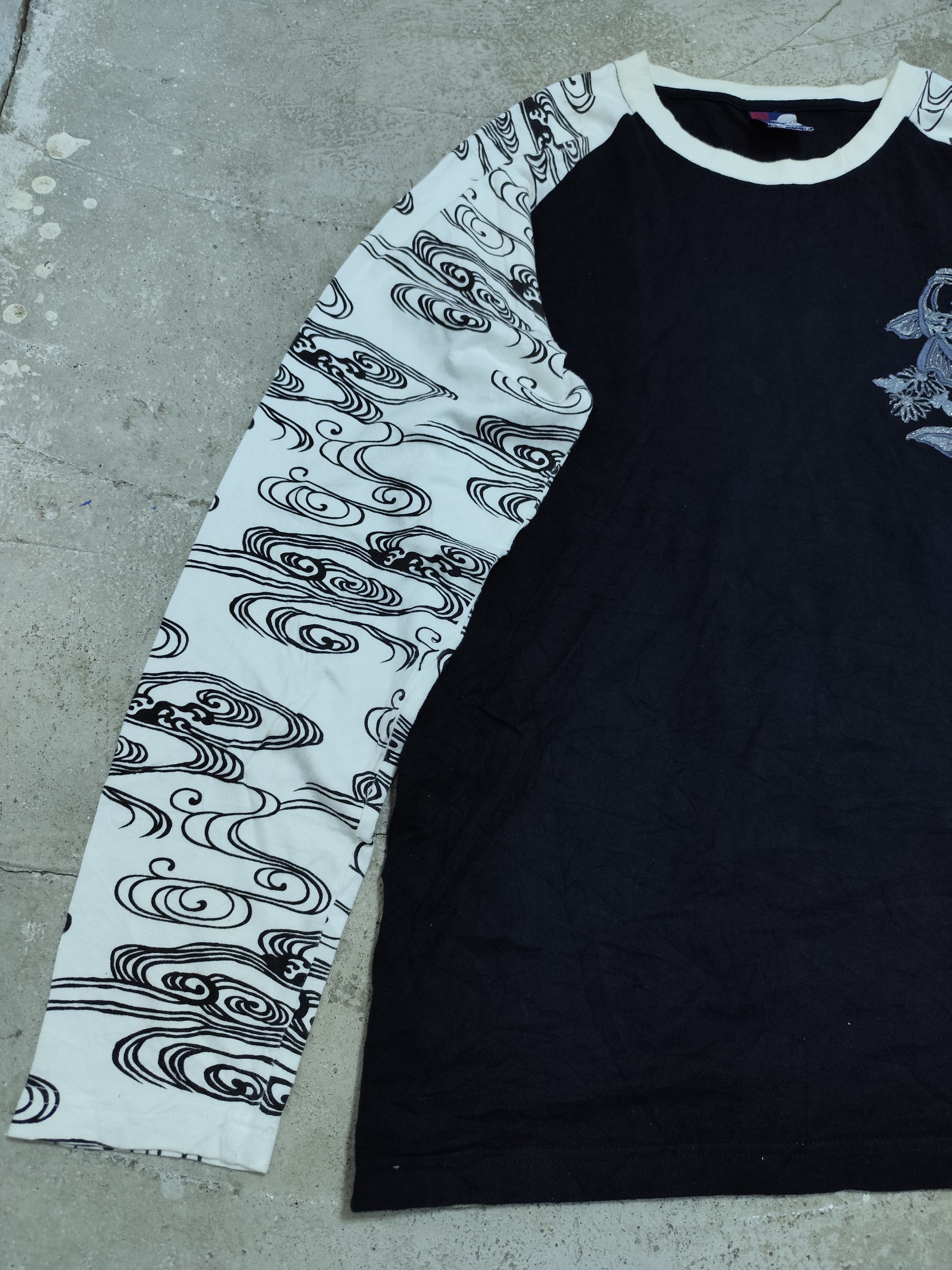 Karakuri Tamashii Sukajan shirt embroid japanese koi fish Size US L / EU 52-54 / 3 - 4 Thumbnail