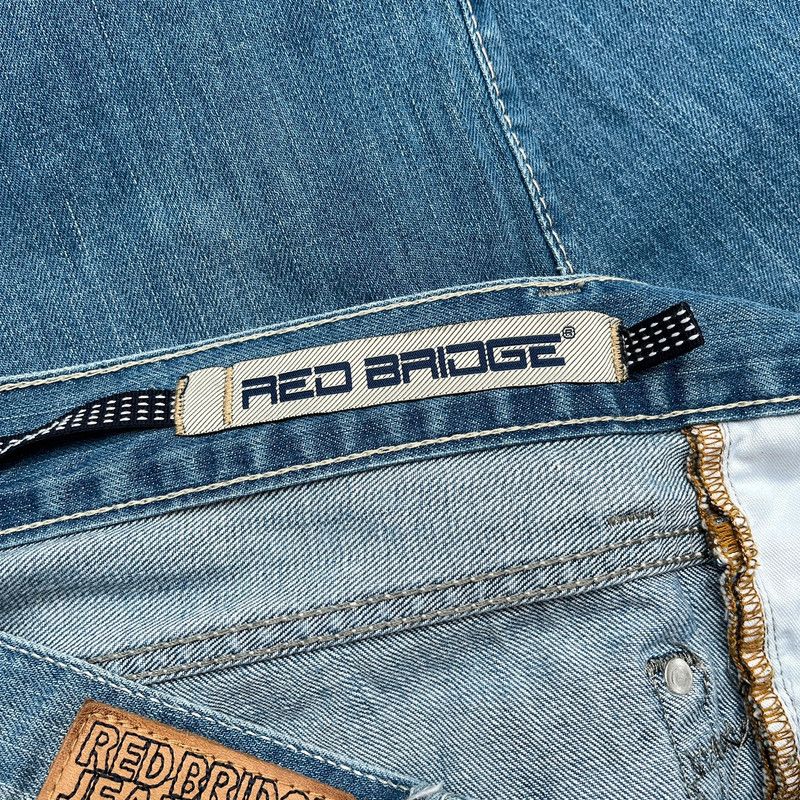 Affliction Red Bridge distressed denim jeans faded Size US 34 / EU 50 - 9 Thumbnail