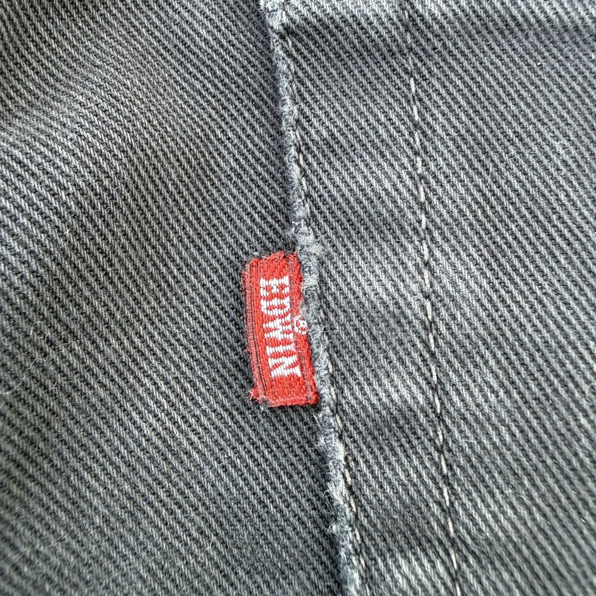 Edwin W31 Vintage Edwin Faded Black Denim Jean Pants W31x31 Size US 31 - 13 Thumbnail