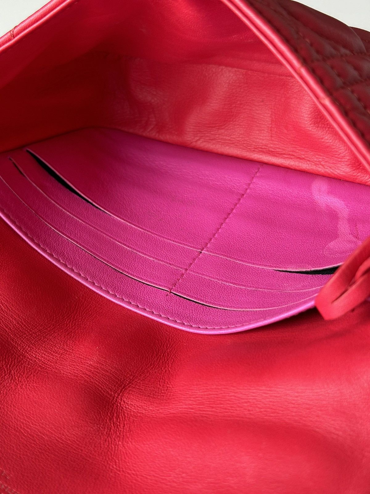 Christian Dior Monsieur DIOR Cannage Miss Dior Promenade Hot Pink Crossbody Bag Size ONE SIZE - 8 Thumbnail