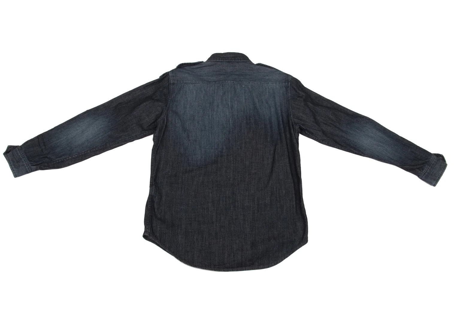 Yohji Yamamoto Yohji Jeans × EDWIN Cotton Epaulet Denim Shirt Indigo Size US S / EU 44-46 / 1 - 13 Thumbnail