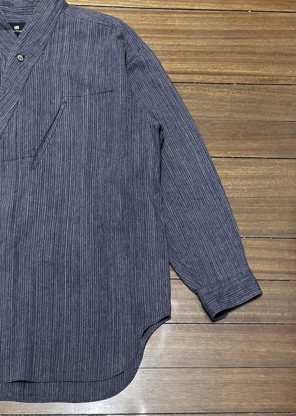 Issey Miyake Very Rare Vintage Brand Issey Miyake Chinese Shirt 1990s Size US M / EU 48-50 / 2 - 4 Thumbnail
