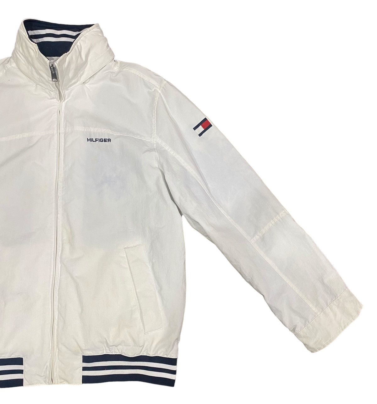 Tommy Hilfiger Tommy Hilfiger Light Zipper Jacket Hoodie (L) Size US L / EU 52-54 / 3 - 2 Thumbnail