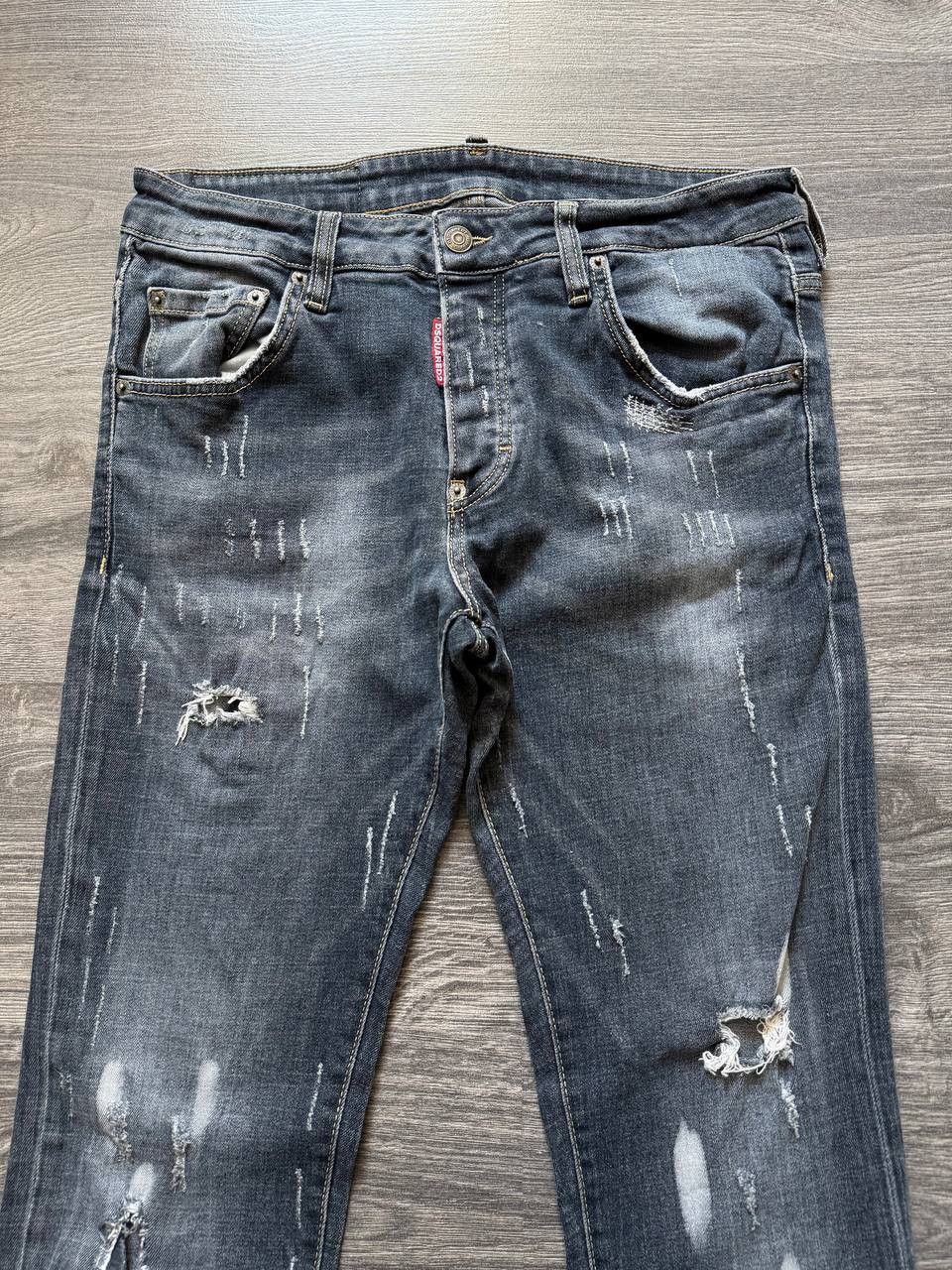 Dsquared2 Dsquared2 2018 Distressed Skinny Dan Jeans Pants Size US 34 / EU 50 - 3 Thumbnail