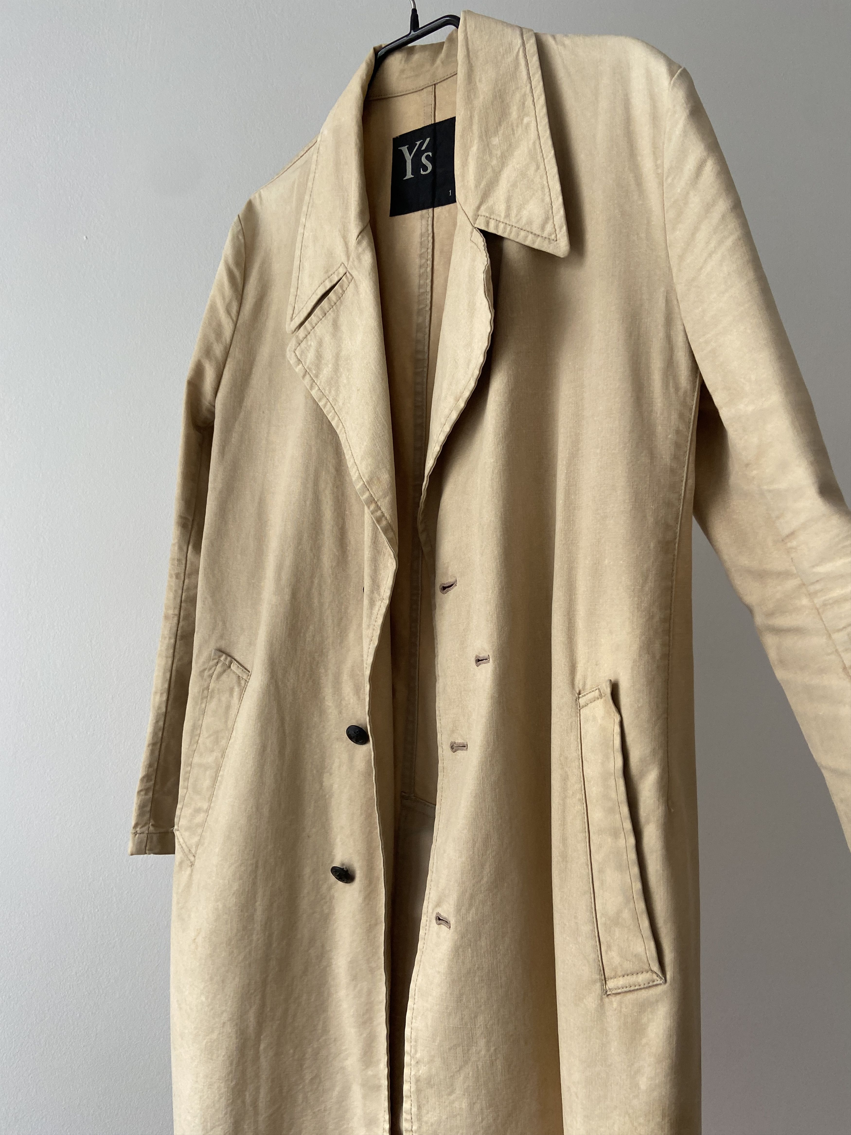 Yohji Yamamoto Trench Coat Jacket Y's