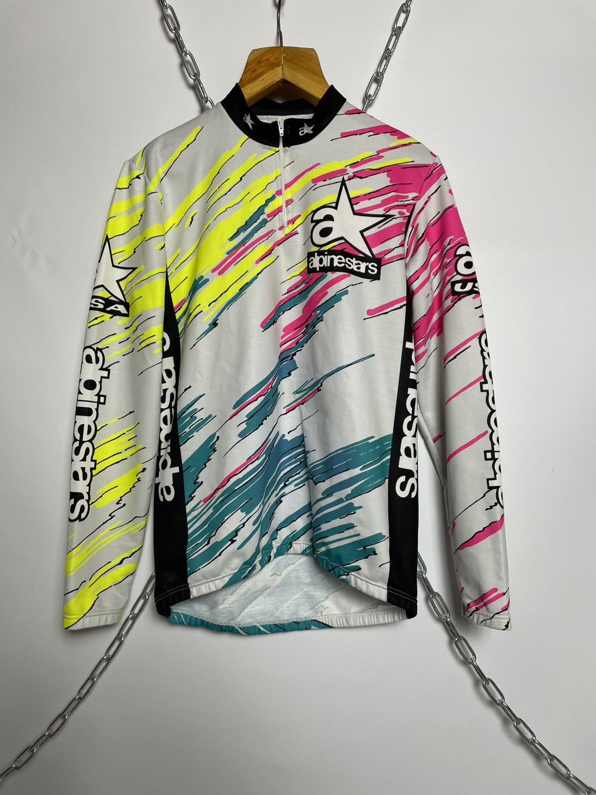 Alpinestars 🇺🇸Vintage Alpinestars Racing Longsleeve Size US S / EU 44-46 / 1 - 1 Thumbnail
