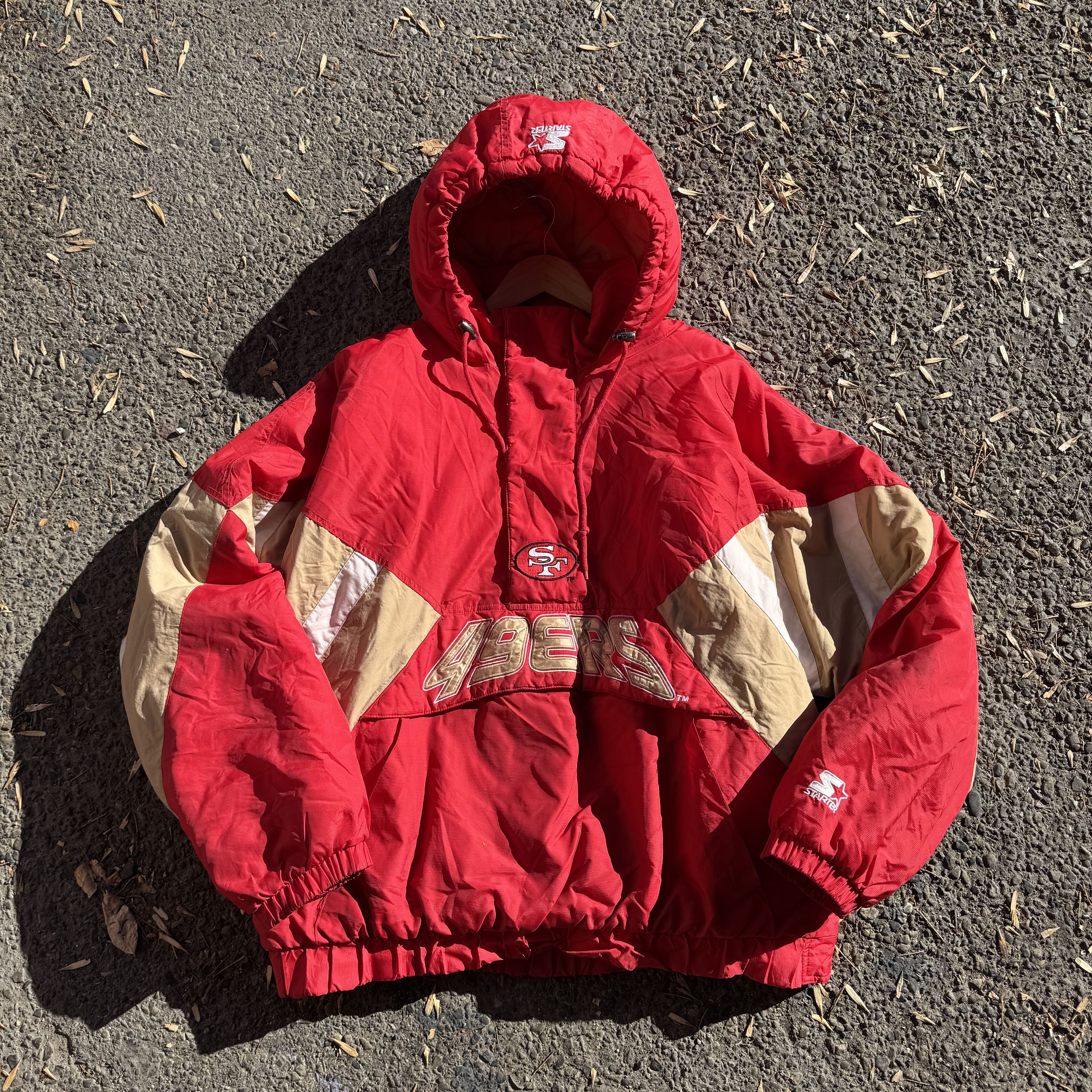Starter Vintage San Francisco 49ers Starter Pullover Size US XL / EU 56 / 4 - 1 Thumbnail