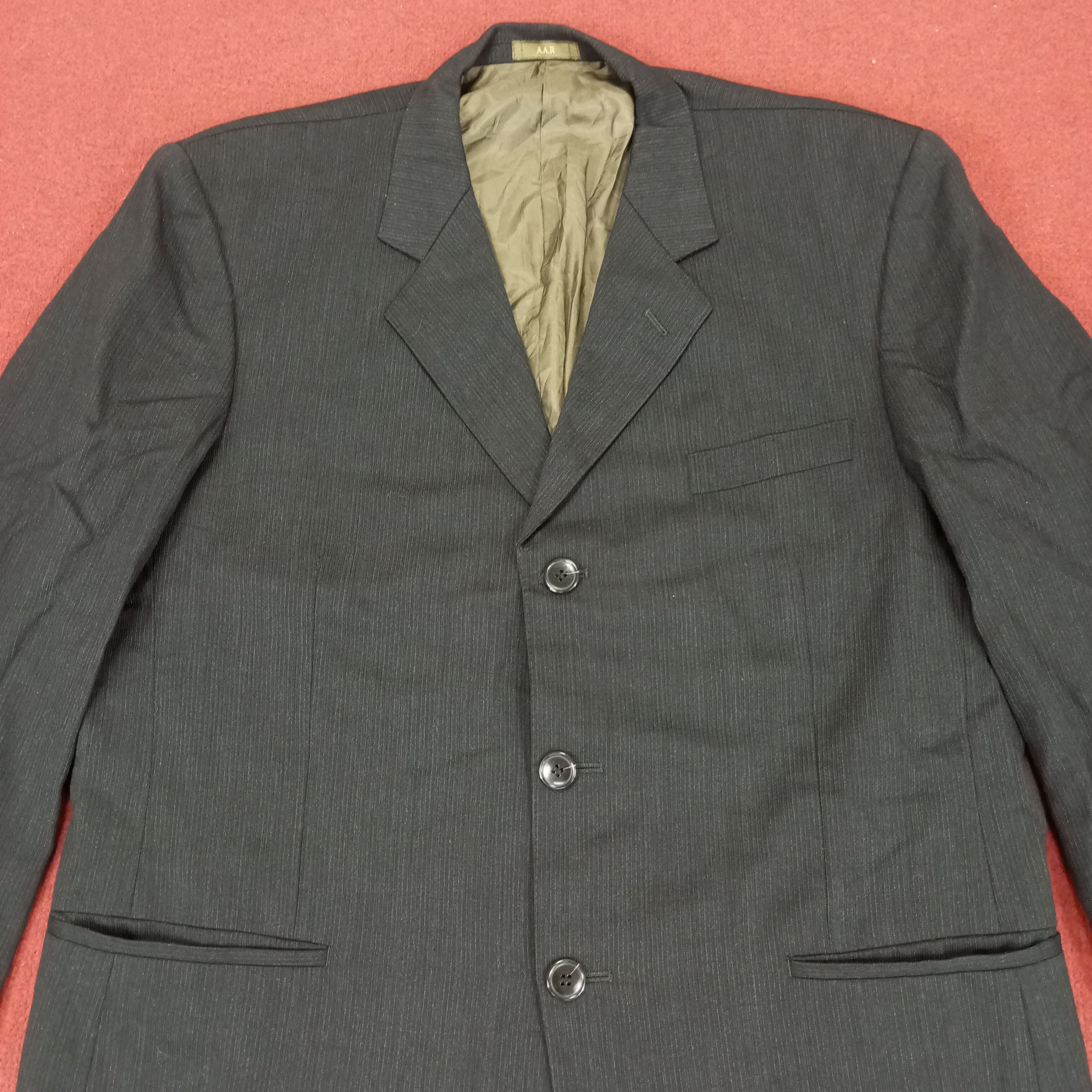 Designer × Vintage × Yohji Yamamoto A.A.R By Yohji Yamamoto Japanese Designer Formal Blazer Size 48S - 2 Thumbnail
