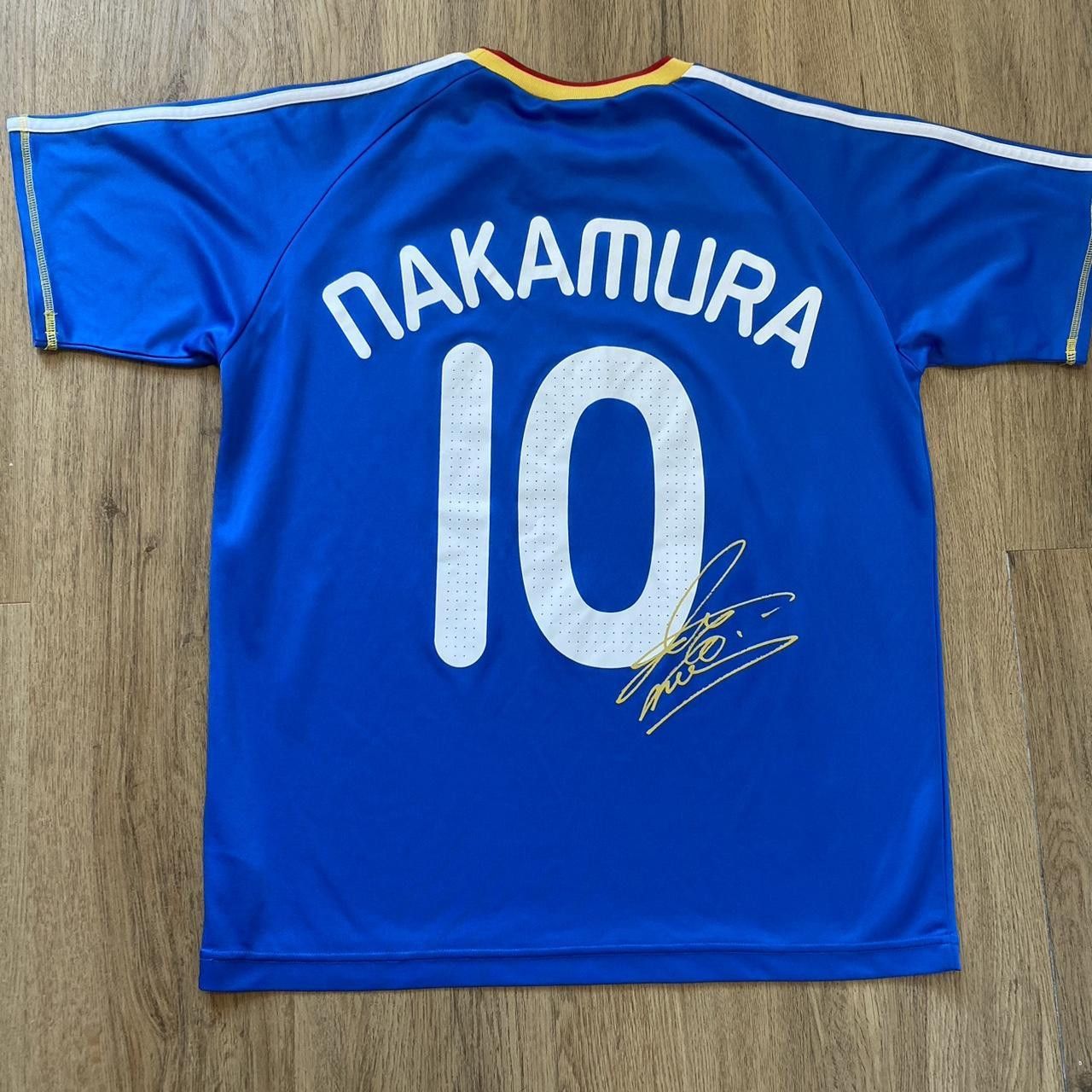 Adidas 2008-09 Japan *10 Nakamura Adidas Football Shirt y2k 2000s Size US M / EU 48-50 / 2 - 1 Thumbnail