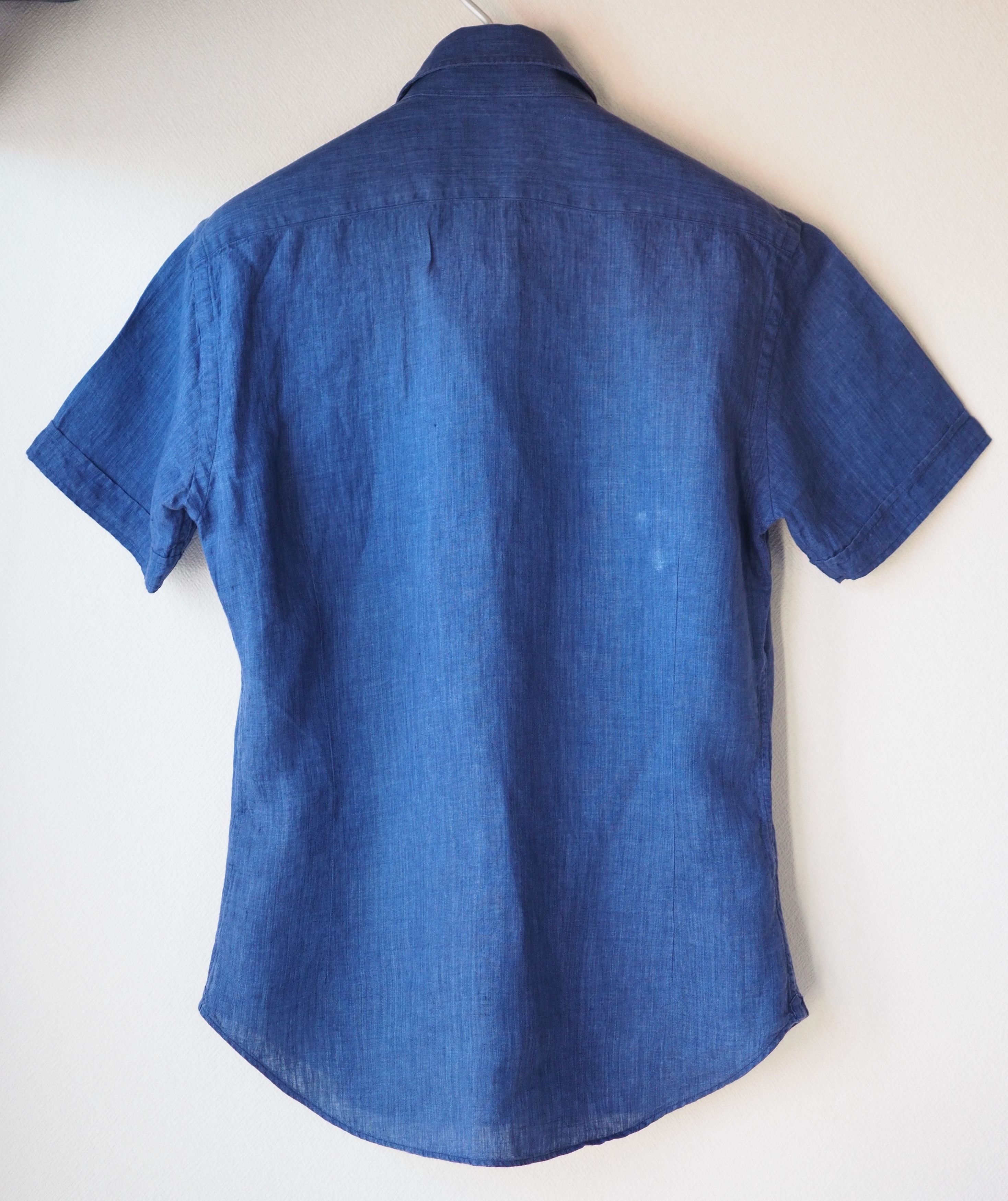 United Arrows Linen Button Up in Cobalt Blue Size US S / EU 44-46 / 1 - 2 Thumbnail