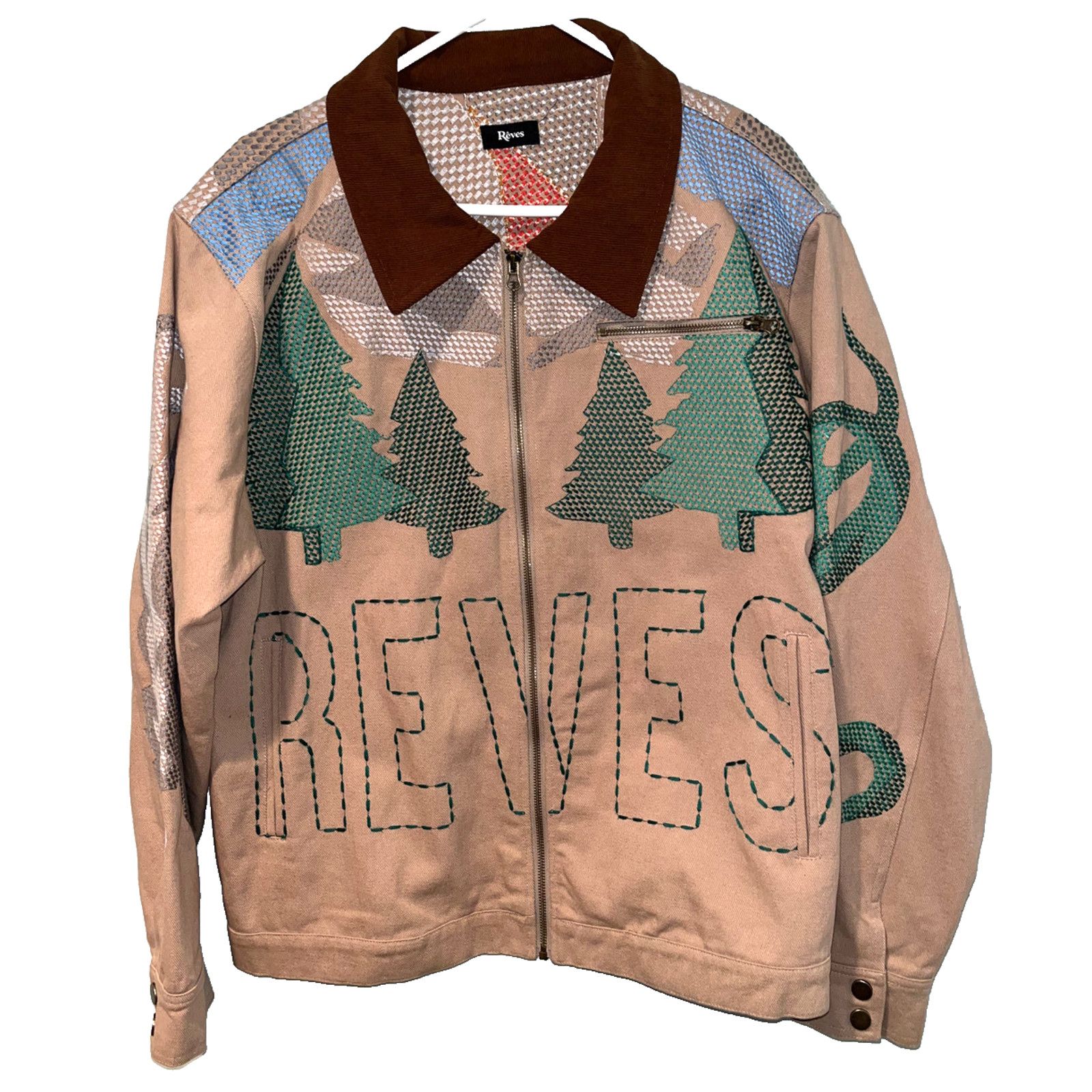 Other Reves Duck Canvas Camp Trucker Jacket XL NWOT MSRP $260 Size US XL / EU 56 / 4 - 9 Thumbnail