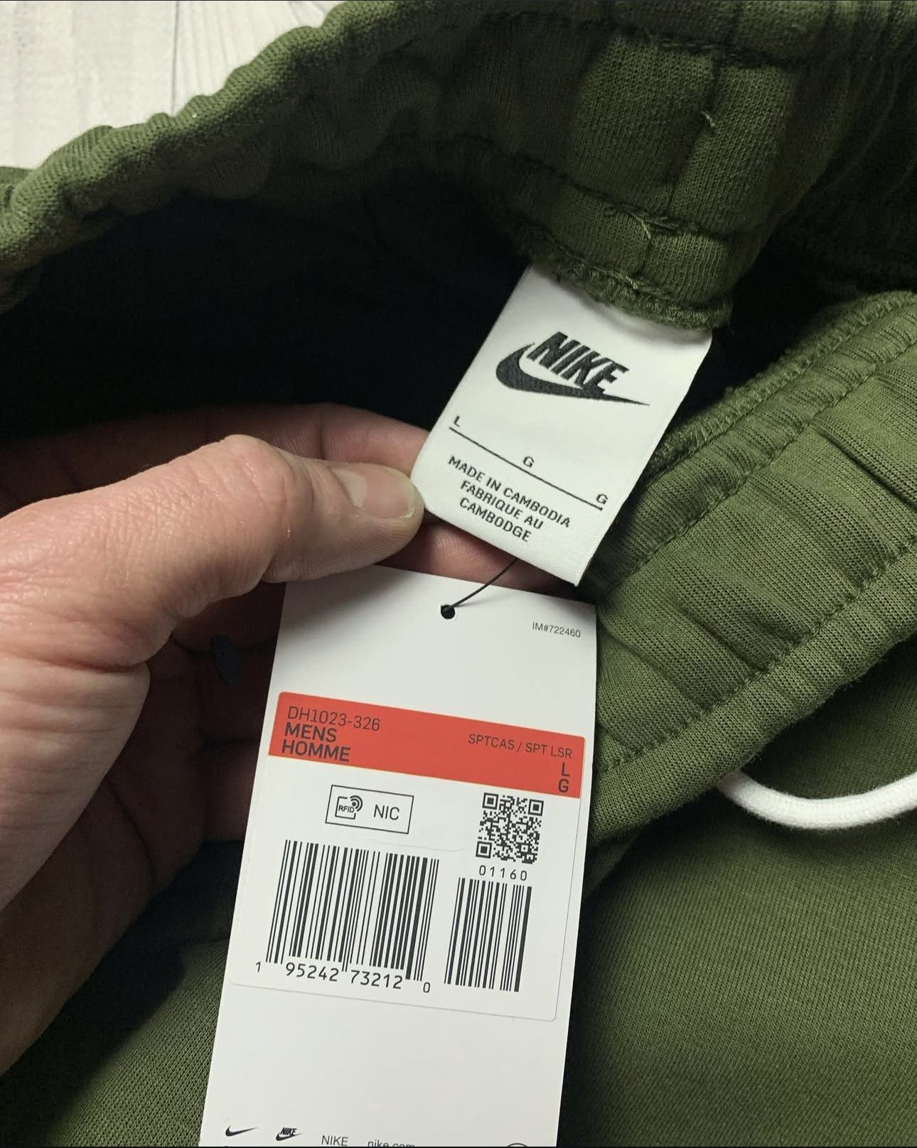 Nike × Vintage Nike tech fleece big swoosh tracksuit khaki rare logo size L Size US L / EU 52-54 / 3 - 5 Thumbnail
