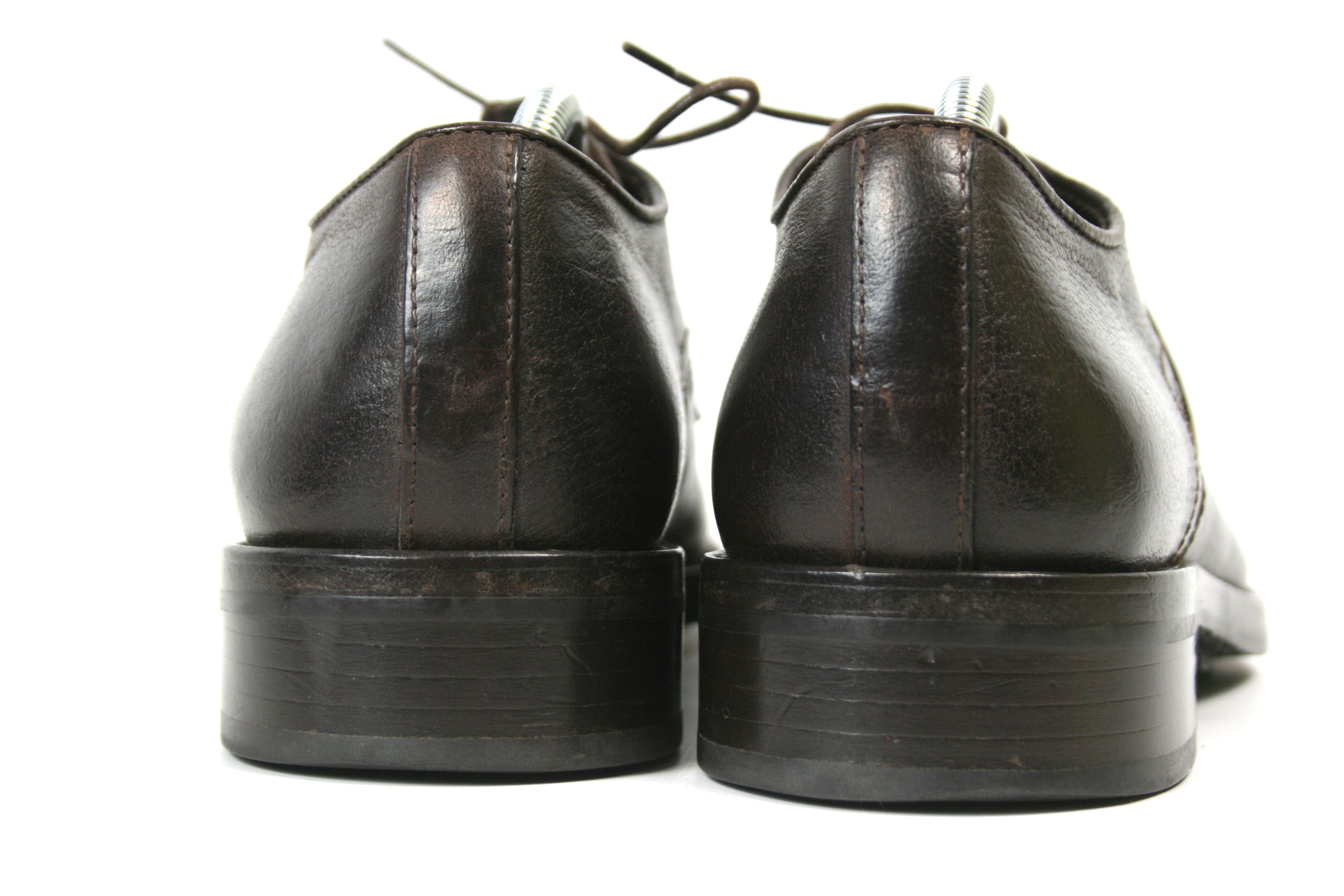 Shoto Avant-Garde Leather Derby Hand Made In Italy Size US 9.5 / EU 42-43 - 8 Thumbnail