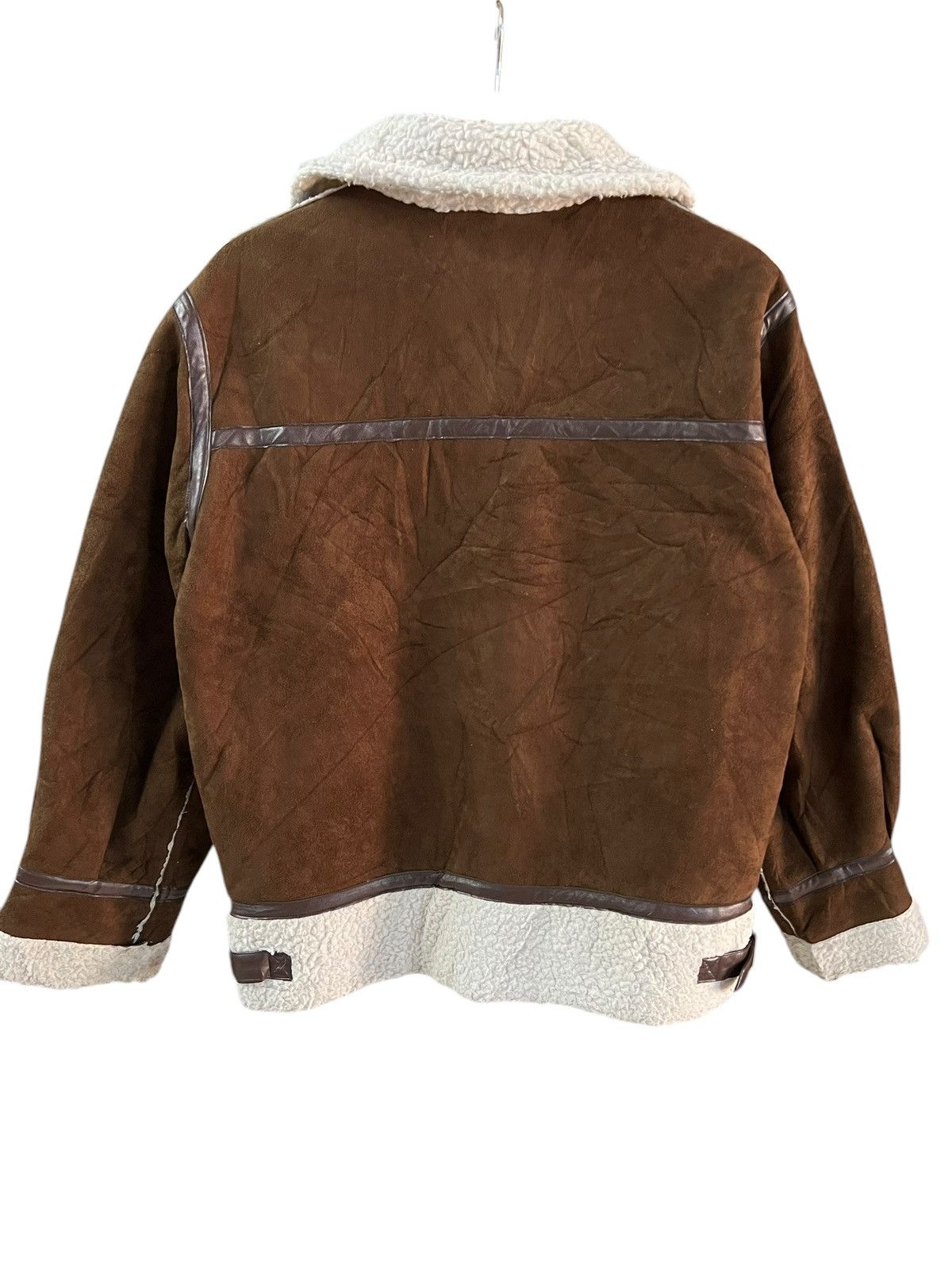 Japanese Brand INGNI B-3 SHERPA JACKET VERY RARE Size US M / EU 48-50 / 2 - 2 Thumbnail