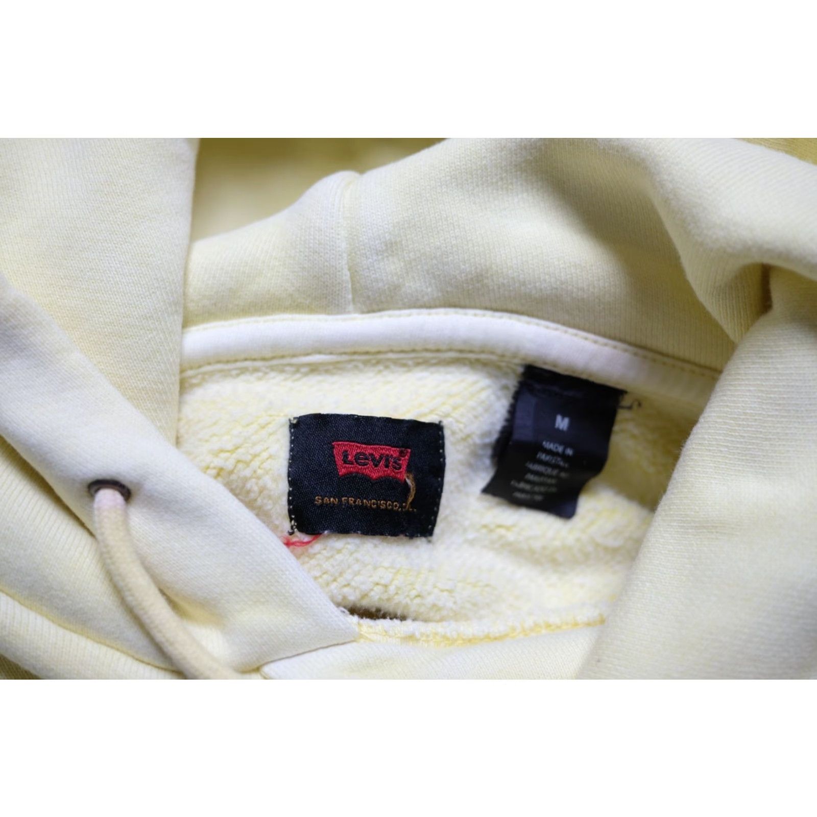 Levi's LEVI'S Hoodie 90s Y2K Premium Cotton Yellow Faded Distressed Sweatshirt M Mens Size US M / EU 48-50 / 2 - 8 Thumbnail