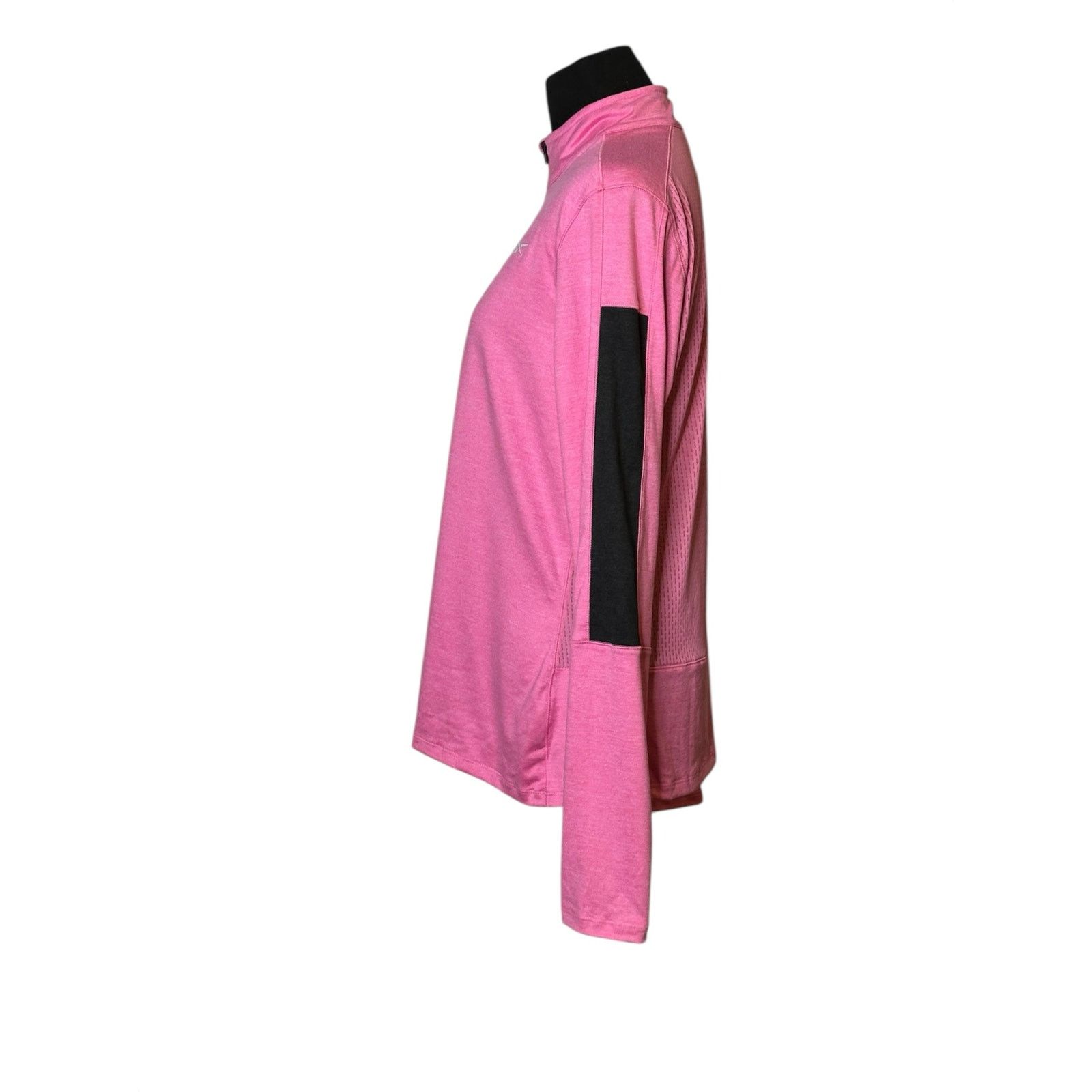 Reebok Reebok pink long sleeves pullover top size Large Size L / US 10 / IT 46 - 15 Thumbnail