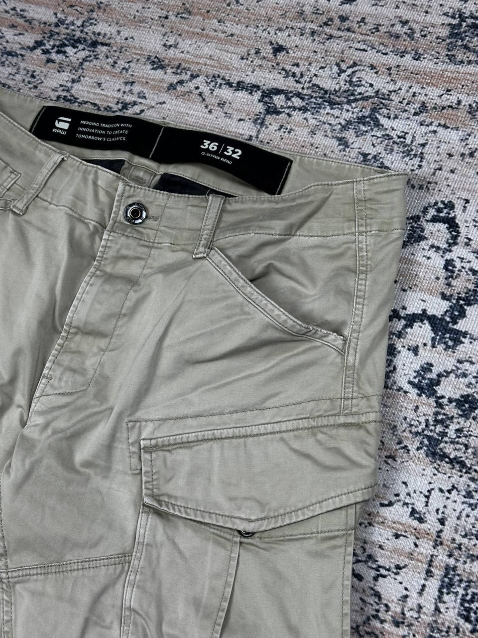G-Star Vintage G Star RAW Cargo Pants Y2K Arc Fit Style Size US 36 / EU 52 - 4 Thumbnail