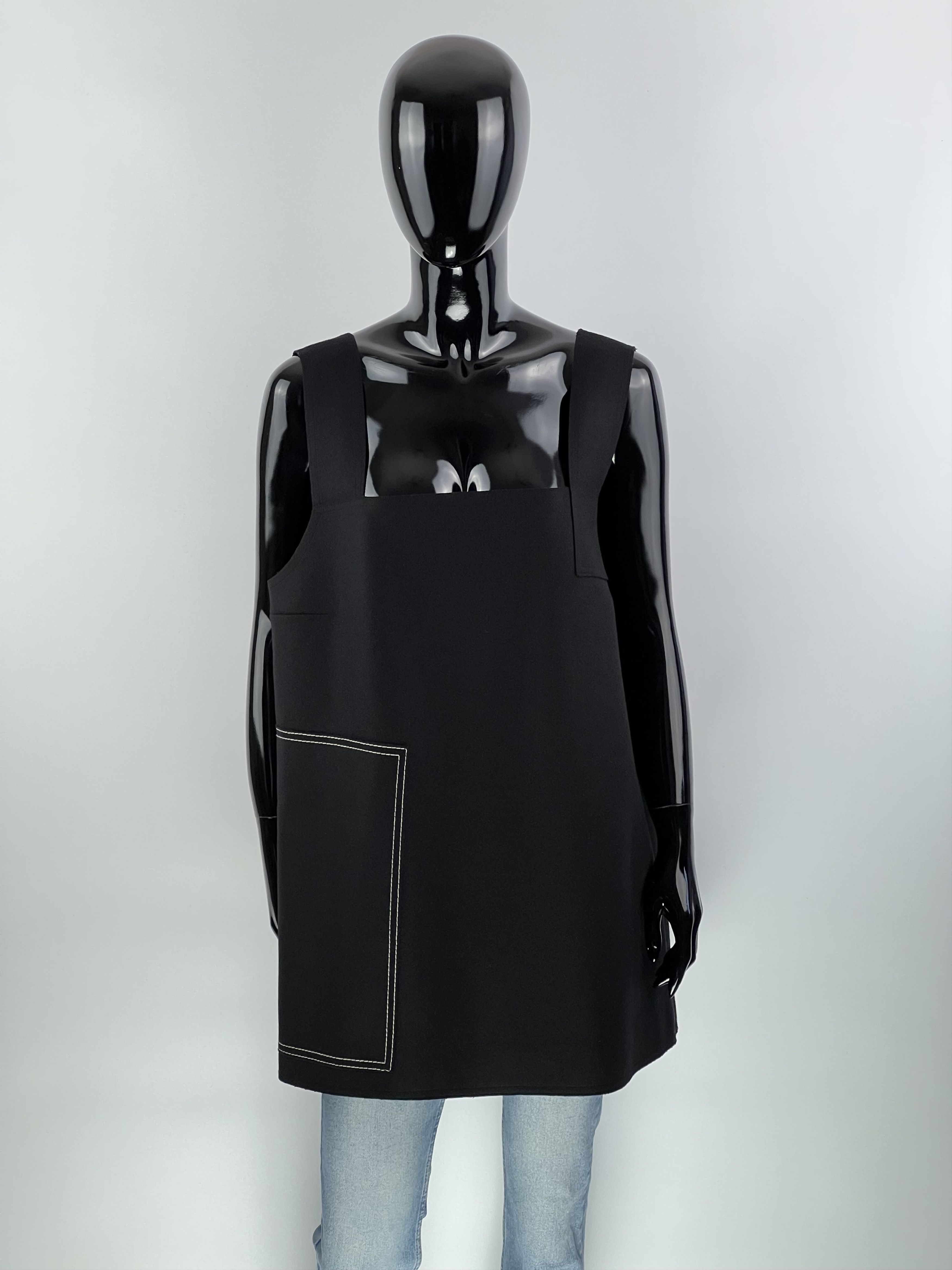 Cos COS Black Wool/Cashmere Pocket Short Dress Size EU44 Size XL / US 12-14 / IT 48-50 - 1 Thumbnail