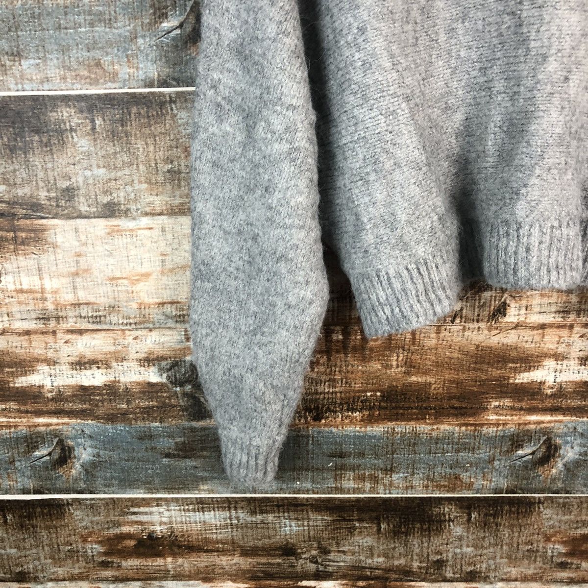 Homespun Knitwear DL Japanese Brand Gray Knitwear #C626 Size M / US 6-8 / IT 42-44 - 14 Thumbnail