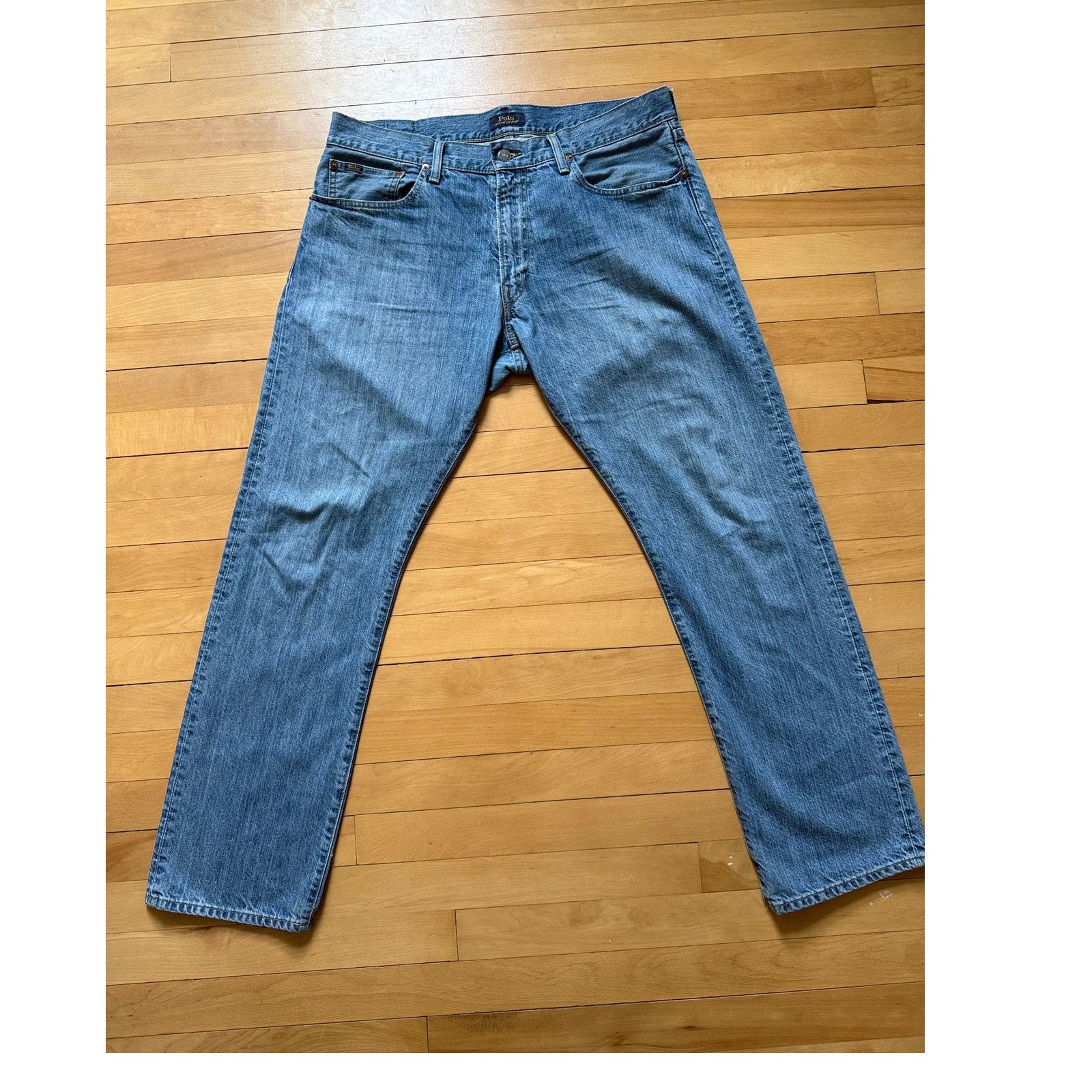 Polo Ralph Lauren Polo Ralph Lauren Hampton Relaxed Straight Jeans - 34/32 Size US 34 / EU 50 - 1 Thumbnail