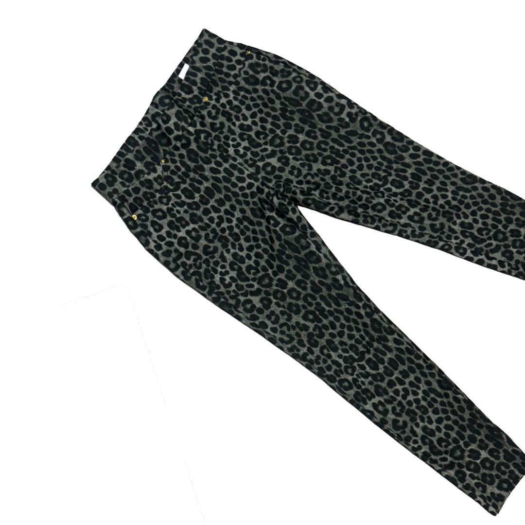 Michael Kors Michael Kors Leopard Print Stretch Pants Size 30" / US 8 / IT 44 - 2 Thumbnail
