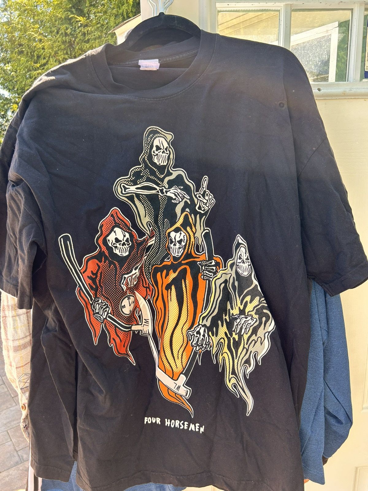 Image of Warren Lotas Four Horseman in Black, Men's (Size 2XL)