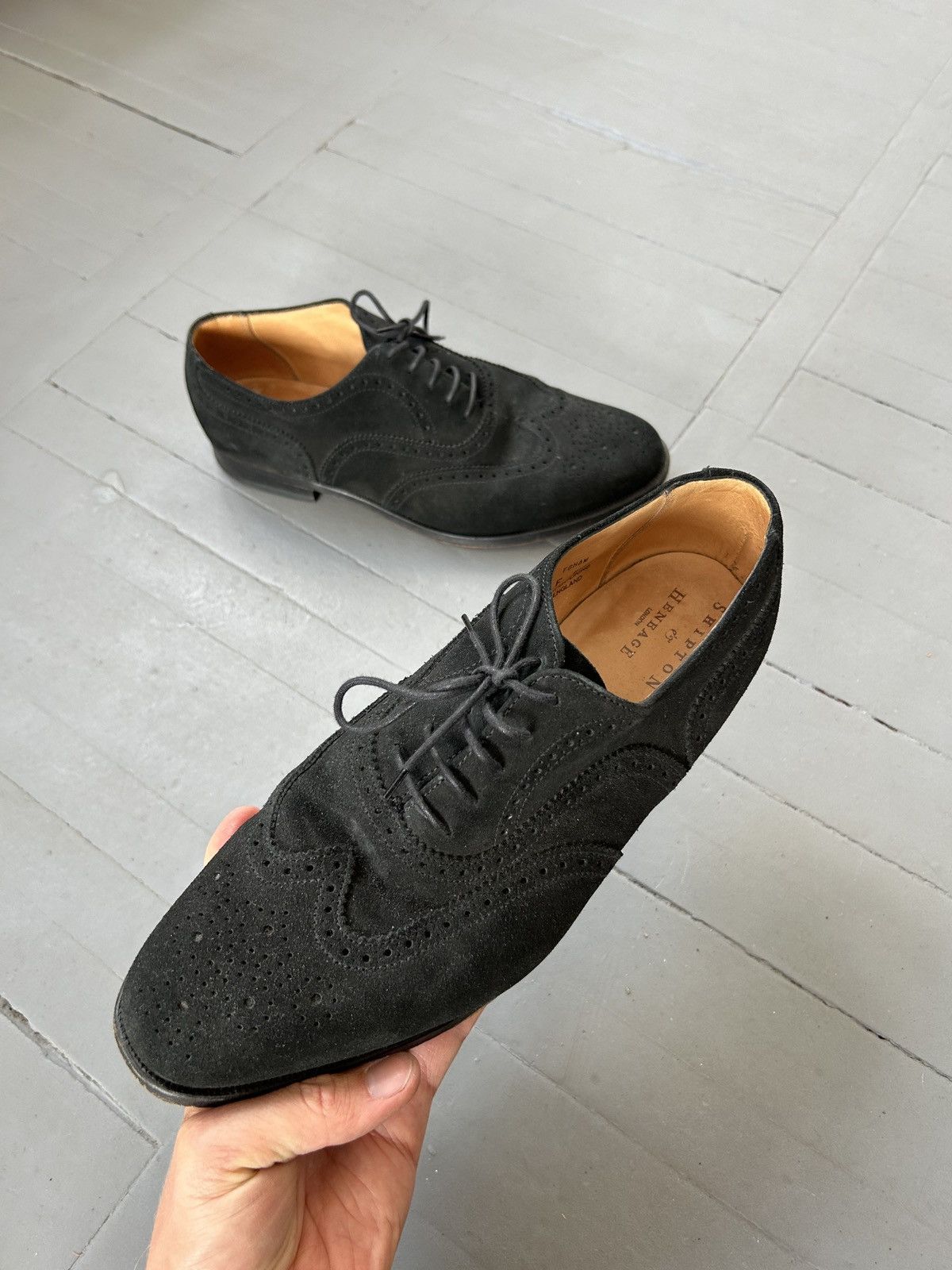 Shipton & Heneage Shipton & Heneage suede shoes oxford derby Size US 9 / EU 42 - 4 Thumbnail