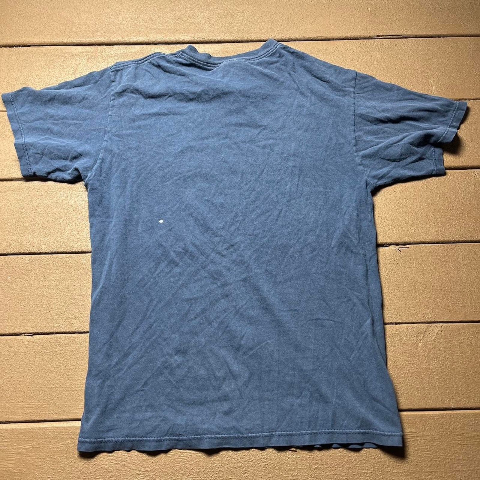 Nike Vintage Distressed Navy Blue Nike Shirt Size US M / EU 48-50 / 2 - 7 Thumbnail