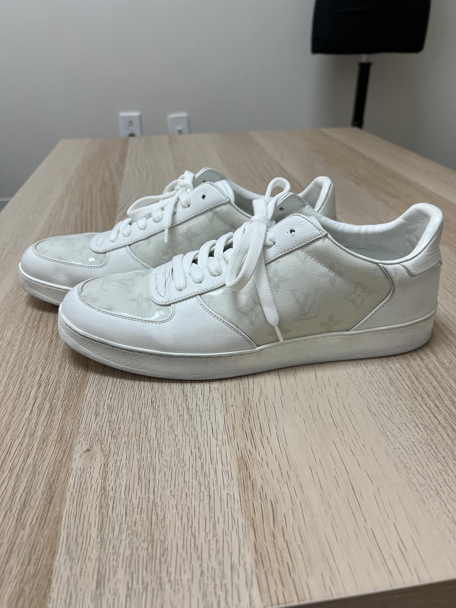 Louis Vuitton Louis Vuitton White Sneakers Size US 9.5 / EU 42-43 - 8 Thumbnail