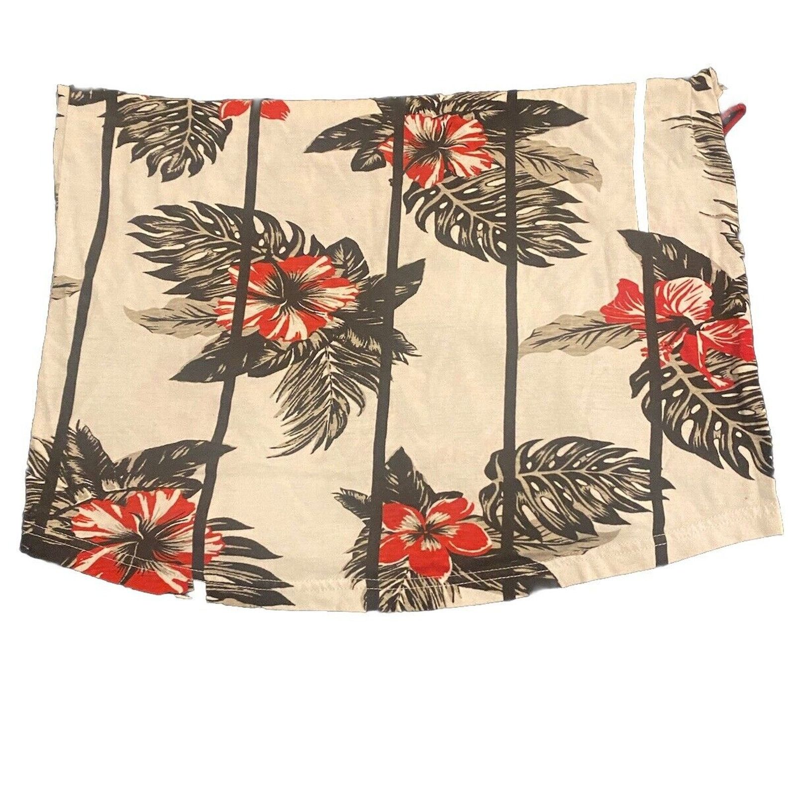 & Other Stories MENS HAWAIIAN FLORAL TEAL BLUE RED TANK TOP T-SHIRT SIZE M Size US M / EU 48-50 / 2 - 3 Thumbnail