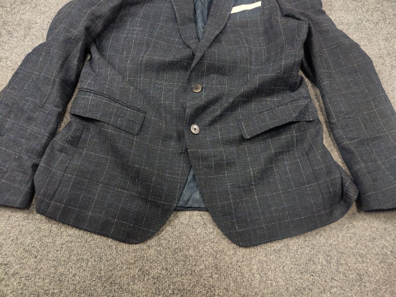 Hugo Boss Hugo Boss lanificio tesse biella Wool check Blazer Jacket Size US L / EU 52-54 / 3 - 4 Thumbnail