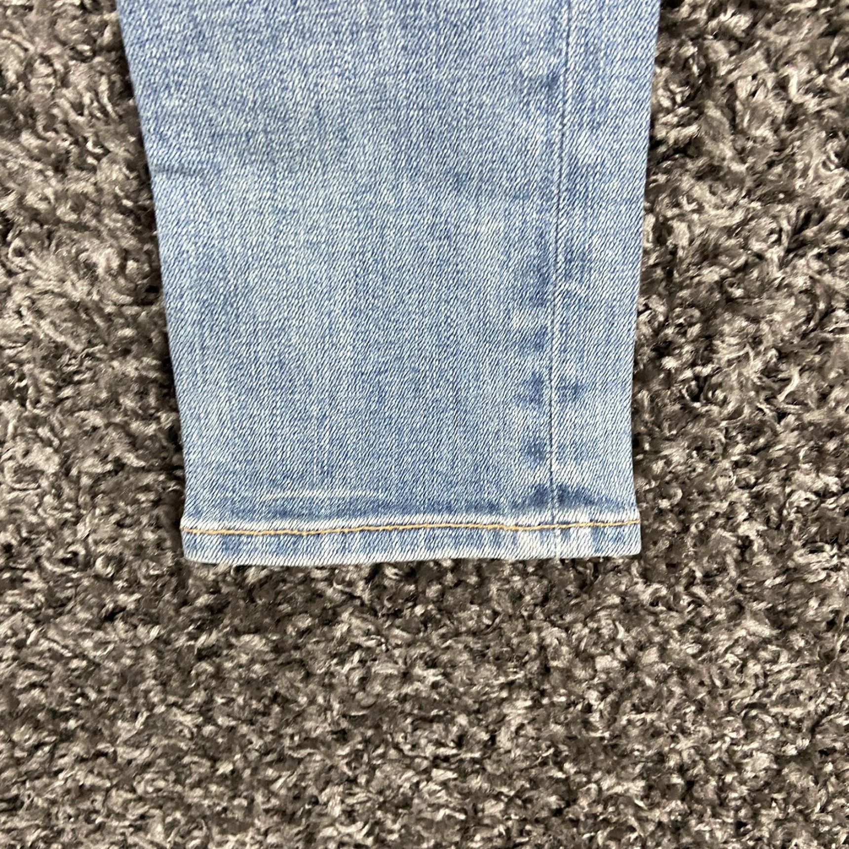 Rag & Bone Rag & Bone Skinny Jean Blue Womens 26 Distressed Size 26" / US 2 / IT 38 - 2 Thumbnail