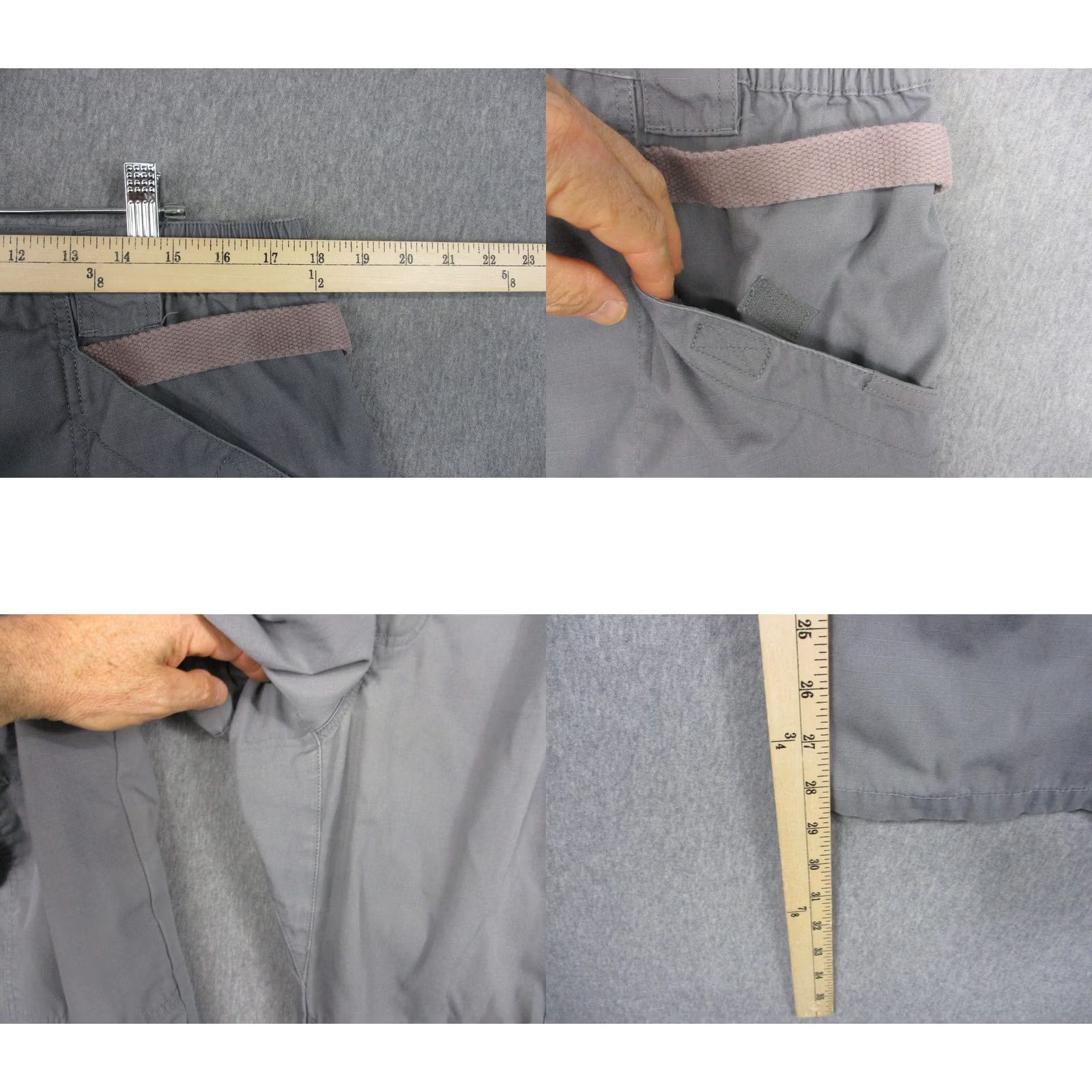 Vintage 5.11 Tactical Pants Mens Gray Relaxed Fit Cargo Workwear 38x30 Size US 34 / EU 50 - 8 Thumbnail