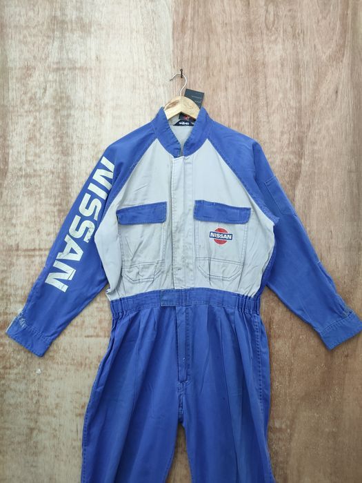Japanese Brand R34 Nissan motorsport vintage jpn Staff Coverall #46-015DLL Size US 32 / EU 48 - 13 Thumbnail