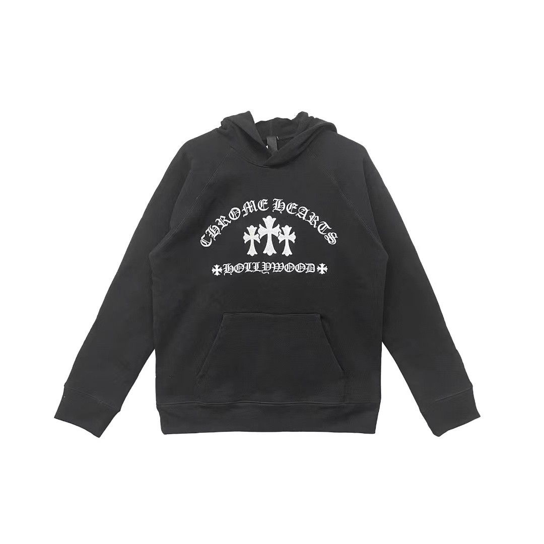 Chrome Hearts Chrome Hearts Triple Cross Embroidered Pullover Hoodie Size US M / EU 48-50 / 2 - 1 Thumbnail