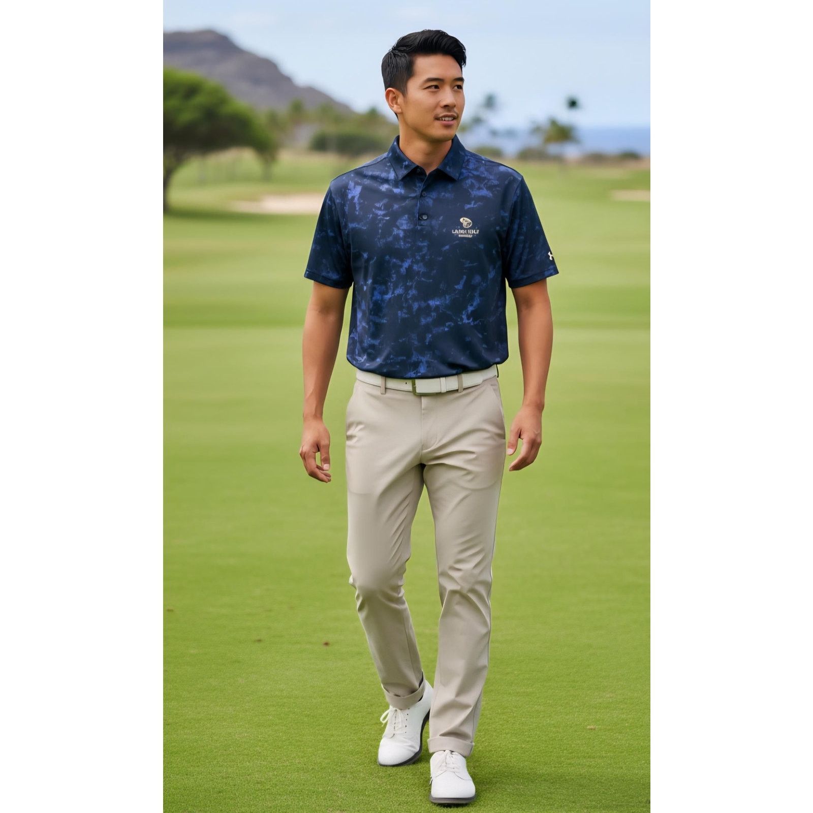 Under Armour NWT Under Armour Camo Print Golf Polo Manele Lanai Hawaii SM Size US S / EU 44-46 / 1 - 4 Thumbnail