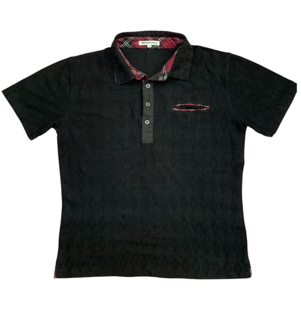 semanticdesign Semantic Design Polo Double Collar Shirt Size US M / EU 48-50 / 2 - 1 Thumbnail