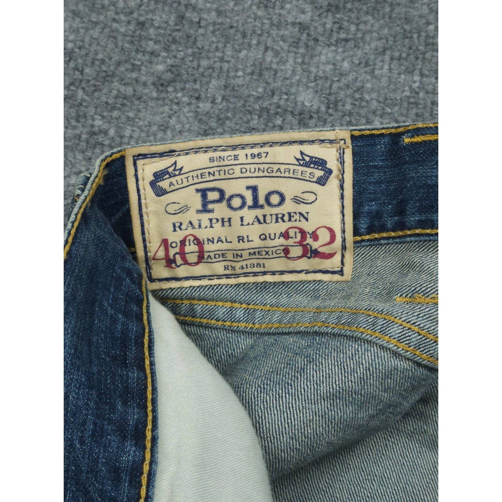 Polo Ralph Lauren Polo Ralph Lauren Jeans Mens 40 x 32 Blue HAMPTON STRAIGHT NWT Hampton Straight Jeans Polo Ralph Lauren Mens 40x32 Blue NWT Size US L / EU 52-54 / 3 - 6 Thumbnail