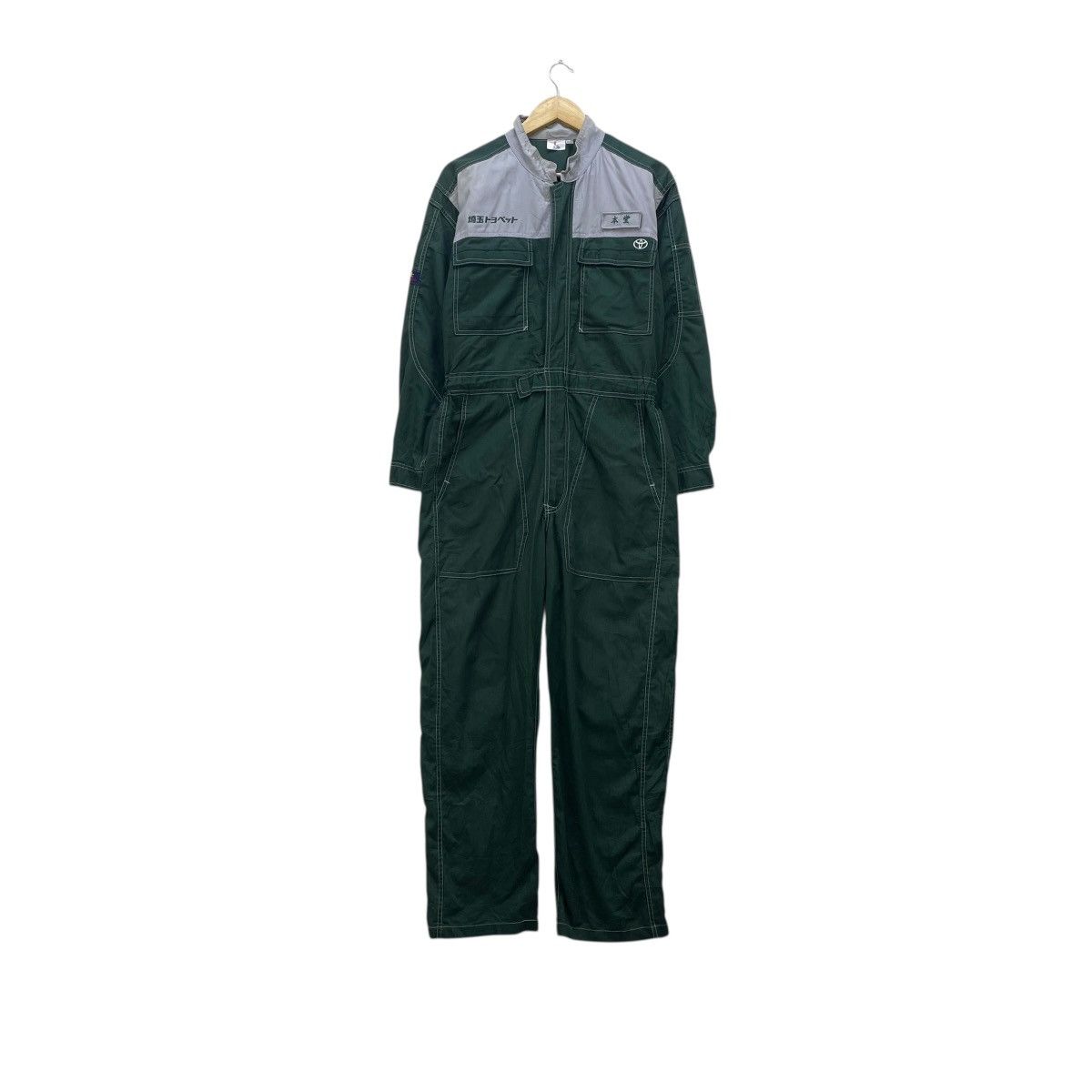 Vintage 💥Vintage Toyota Techno Top Crew Coverall Workwear Size US 34 / EU 50 - 1 Thumbnail